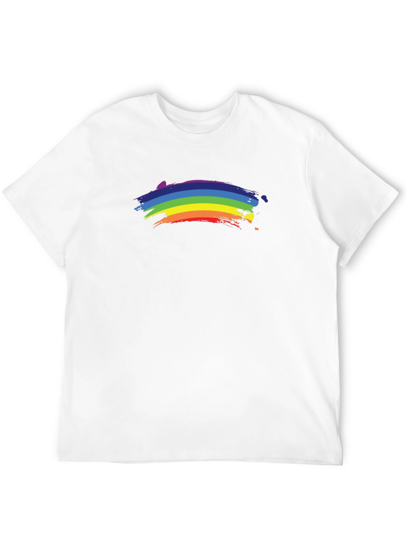 Rainbow Pride Graphic Black T-Shirt