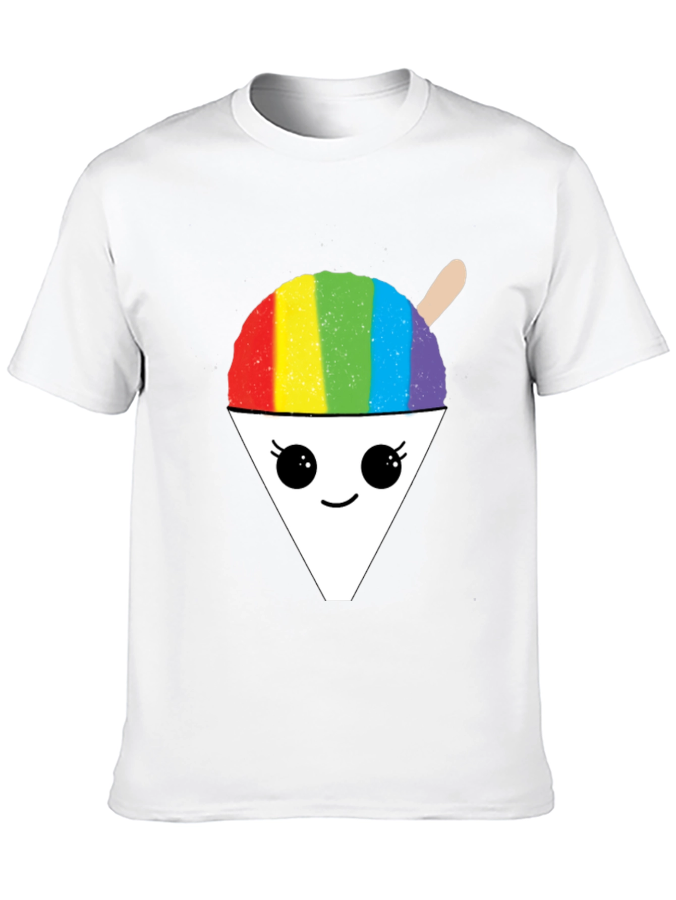Rainbow Snow Cone Graphic T-Shirt