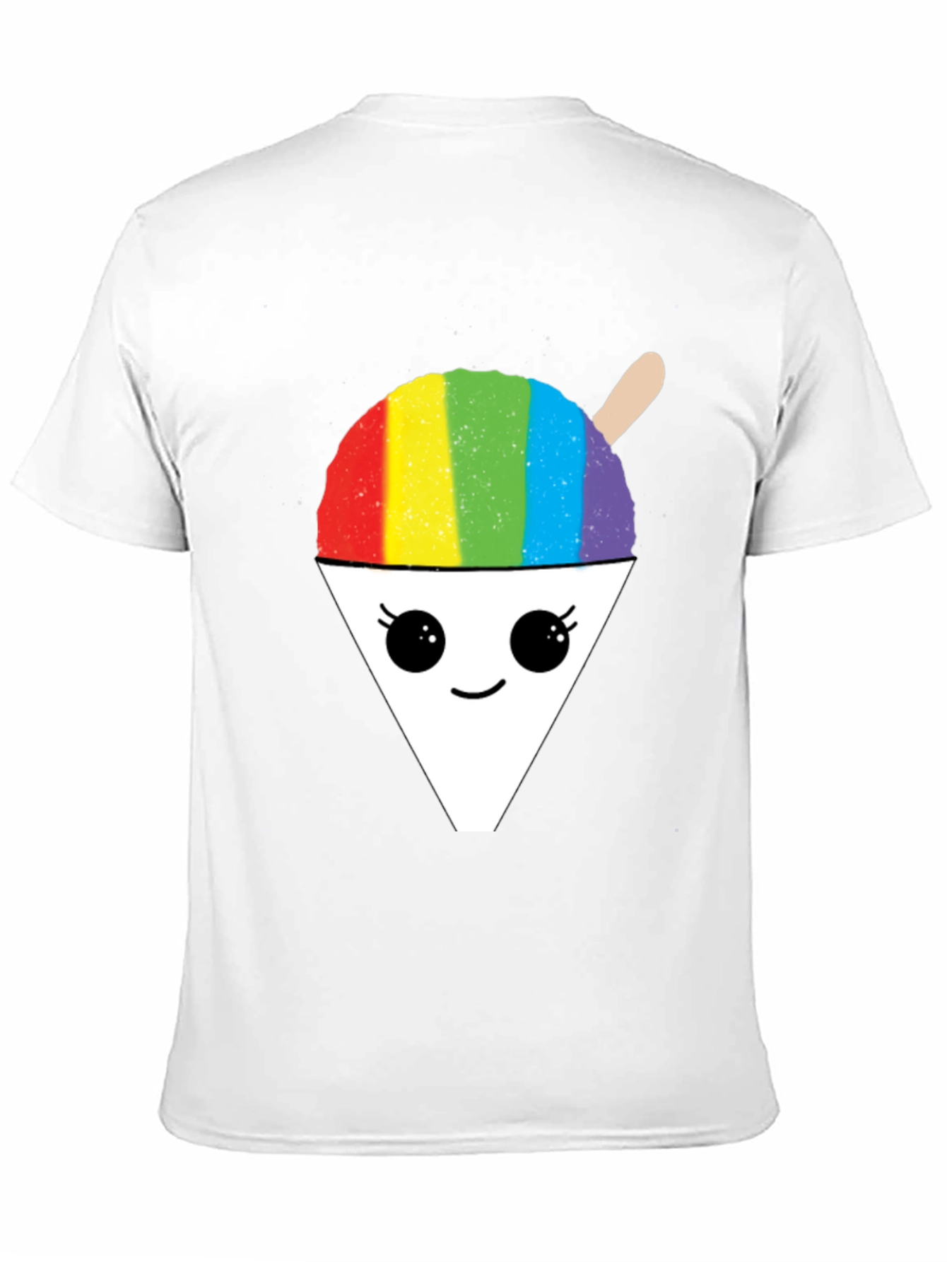 Rainbow Snow Cone Graphic T-Shirt