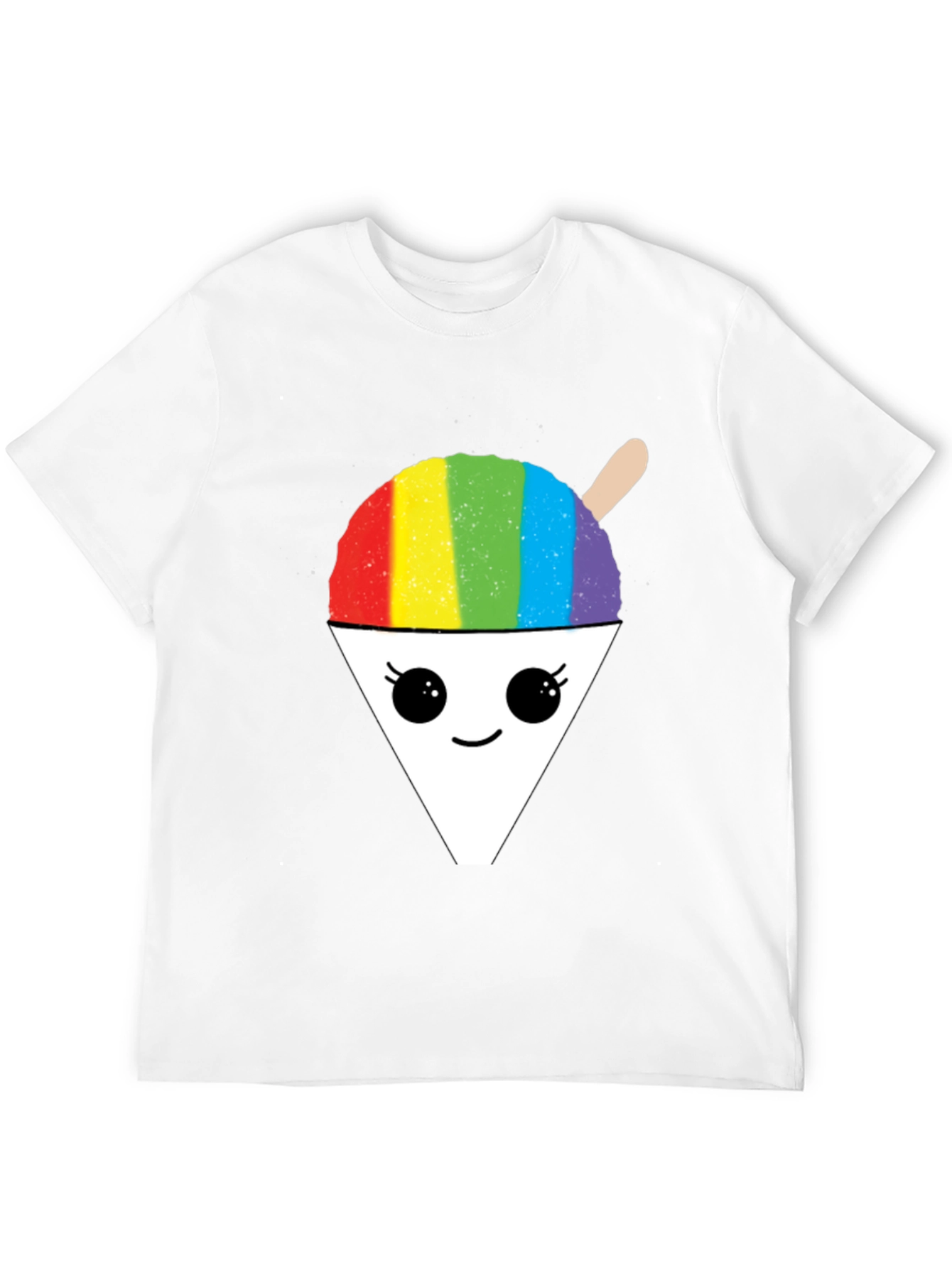 Rainbow Snow Cone Graphic T-Shirt
