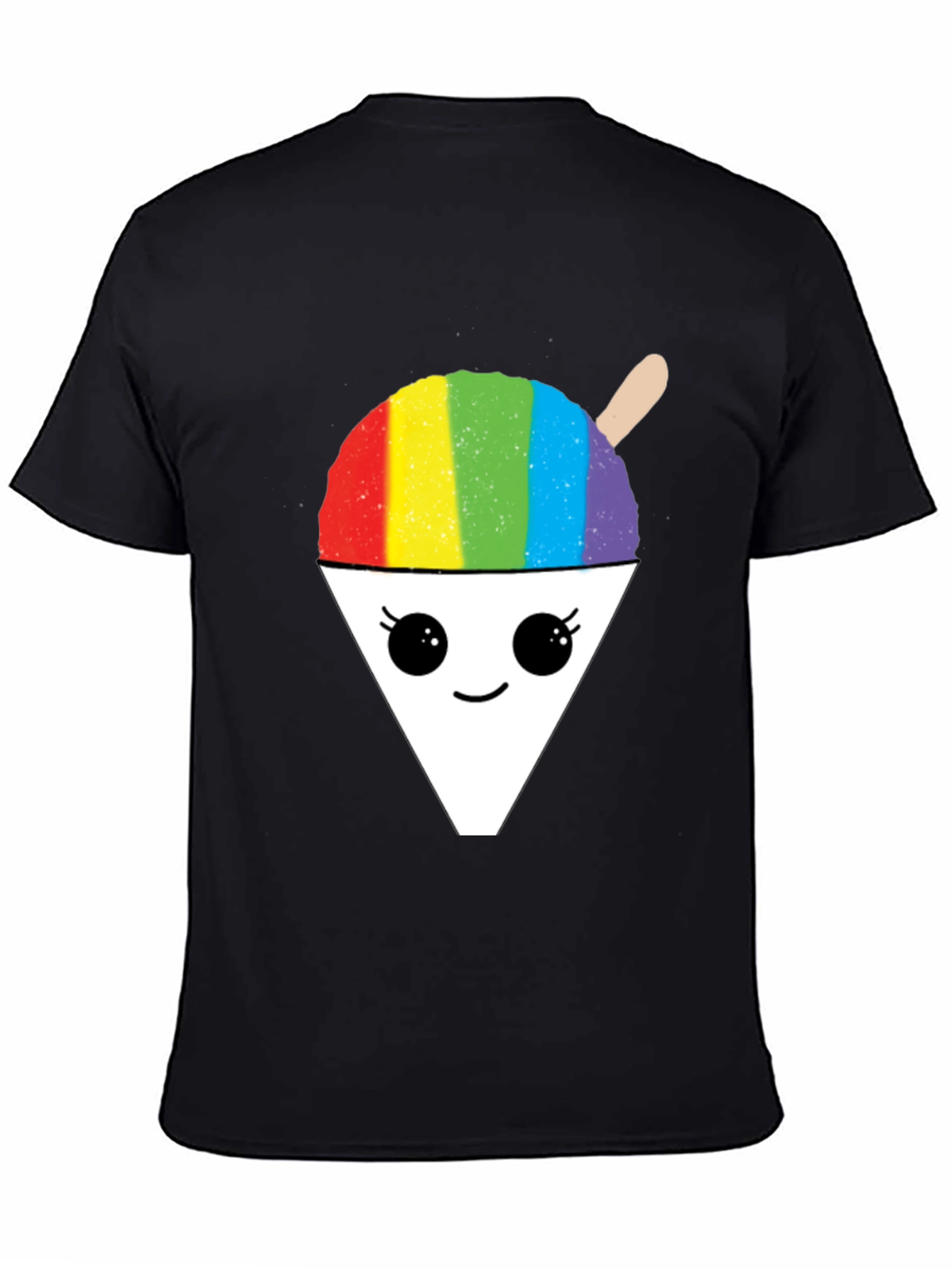 Rainbow Snow Cone Graphic T-Shirt