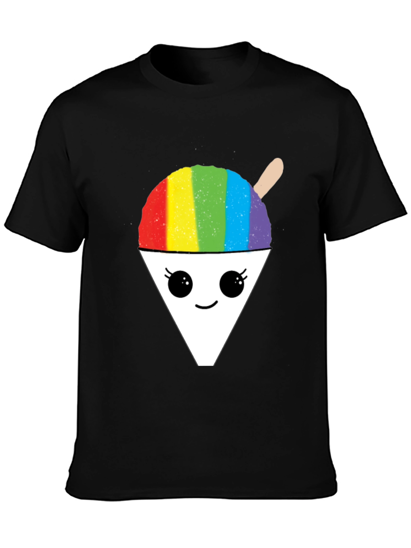 Rainbow Snow Cone Graphic T-Shirt