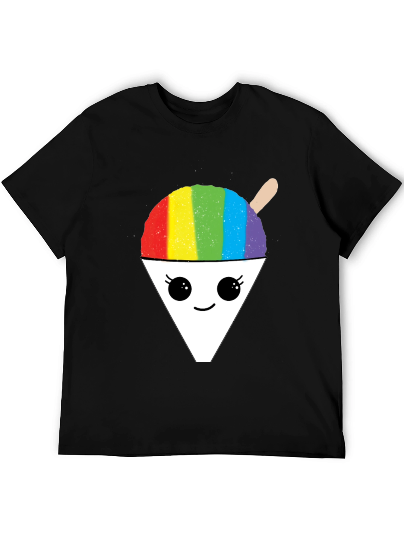 Rainbow Snow Cone Graphic T-Shirt