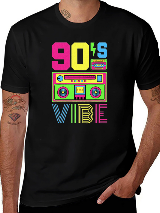 90s Vibe Graphic Tee - Retro Style T-Shirt