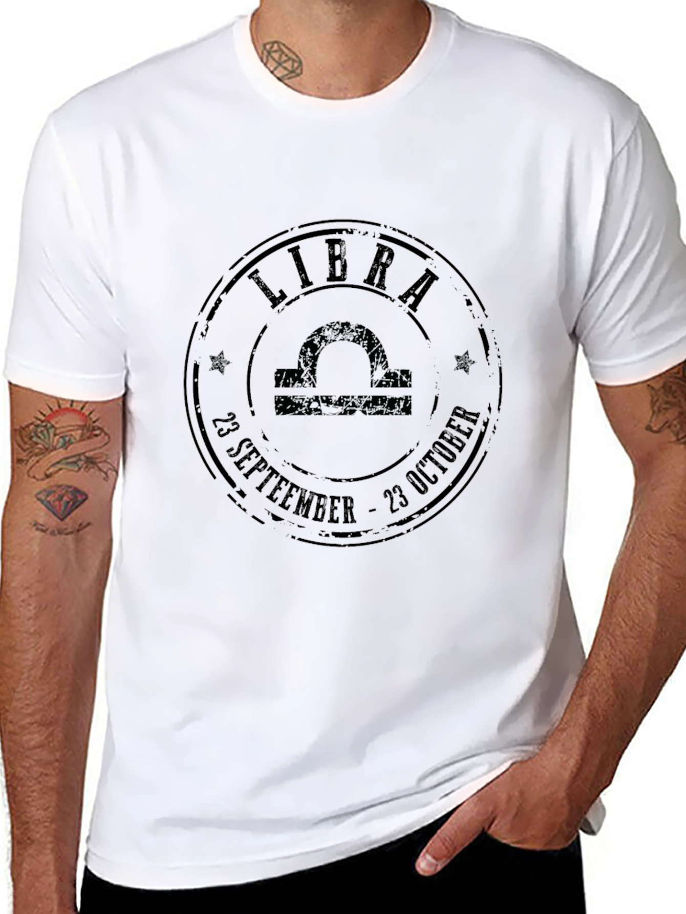 Libra Zodiac Sign T-Shirt