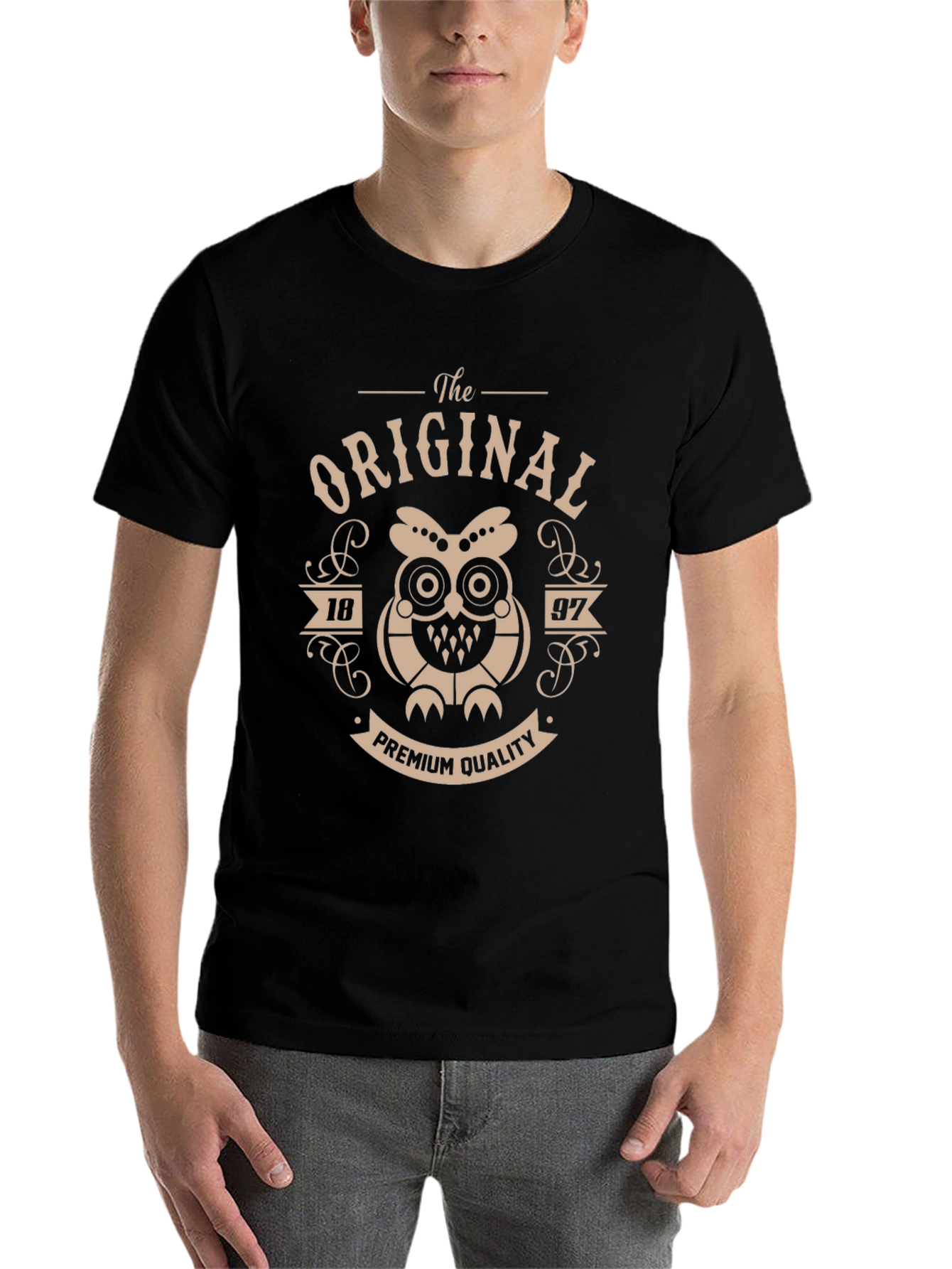The Original Premium Quality Owl Graphic T-Shirt