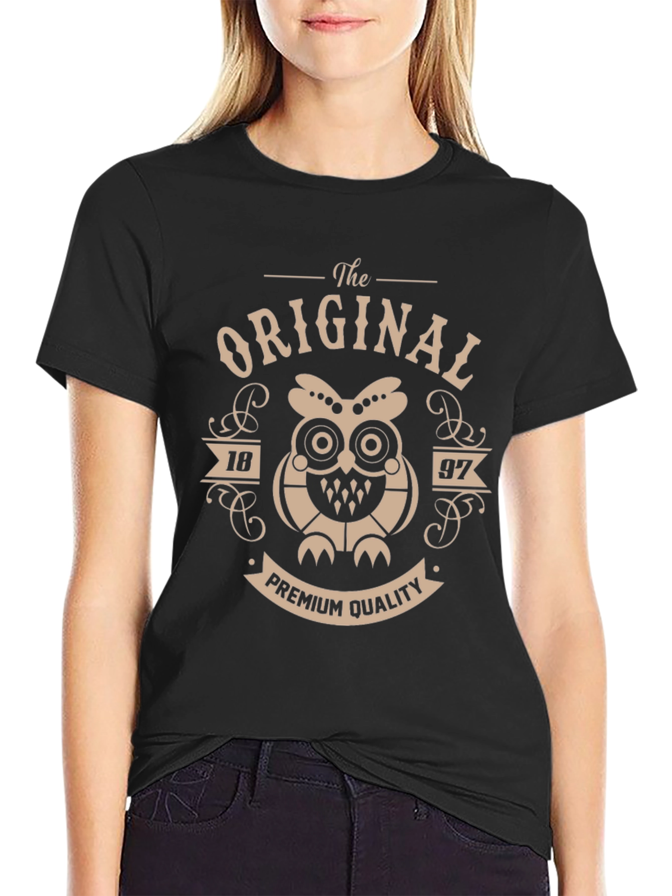 The Original Premium Quality Owl Graphic T-Shirt