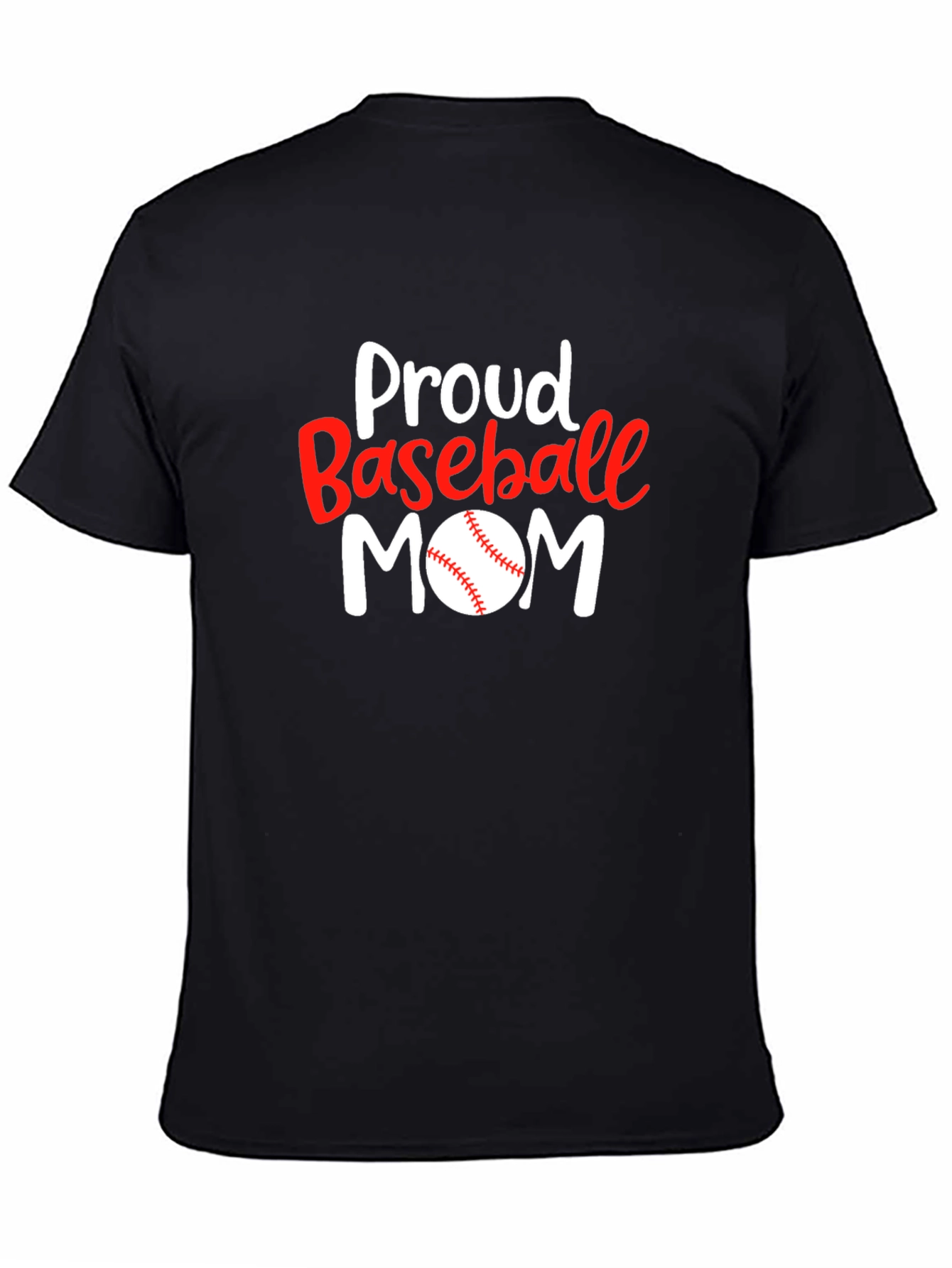 Proud Baseball Mom T-Shirt