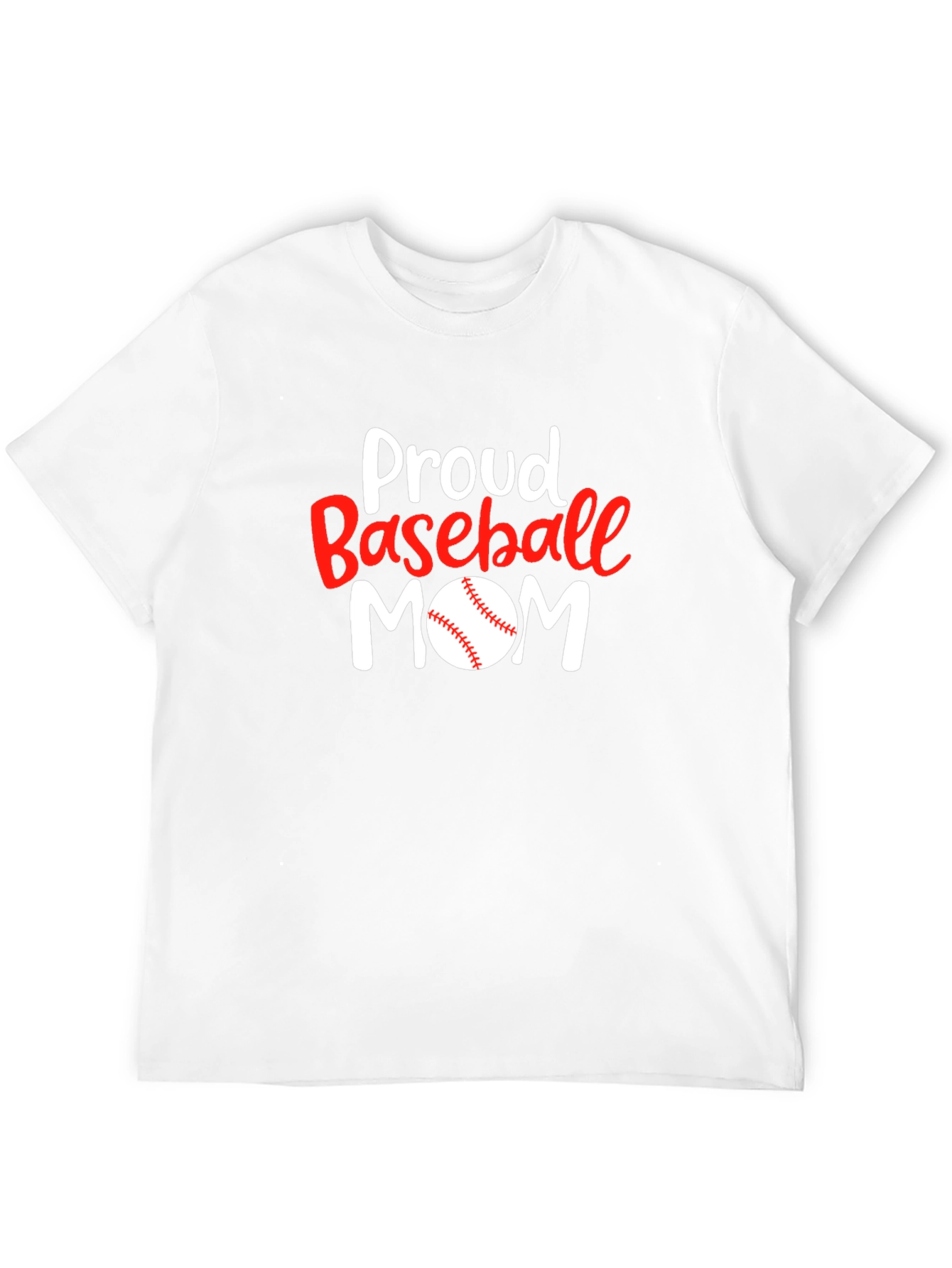 Proud Baseball Mom T-Shirt