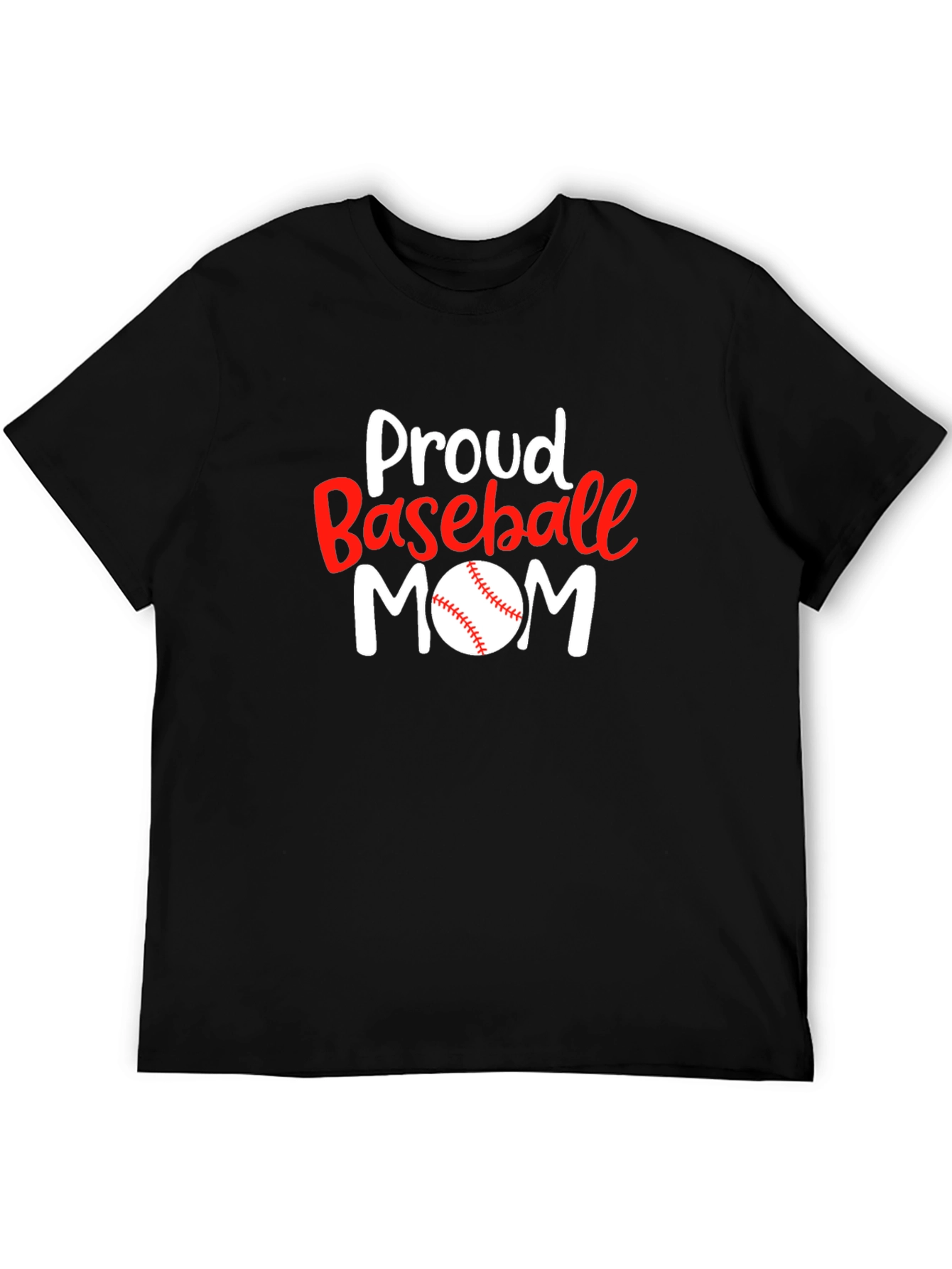 Proud Baseball Mom T-Shirt