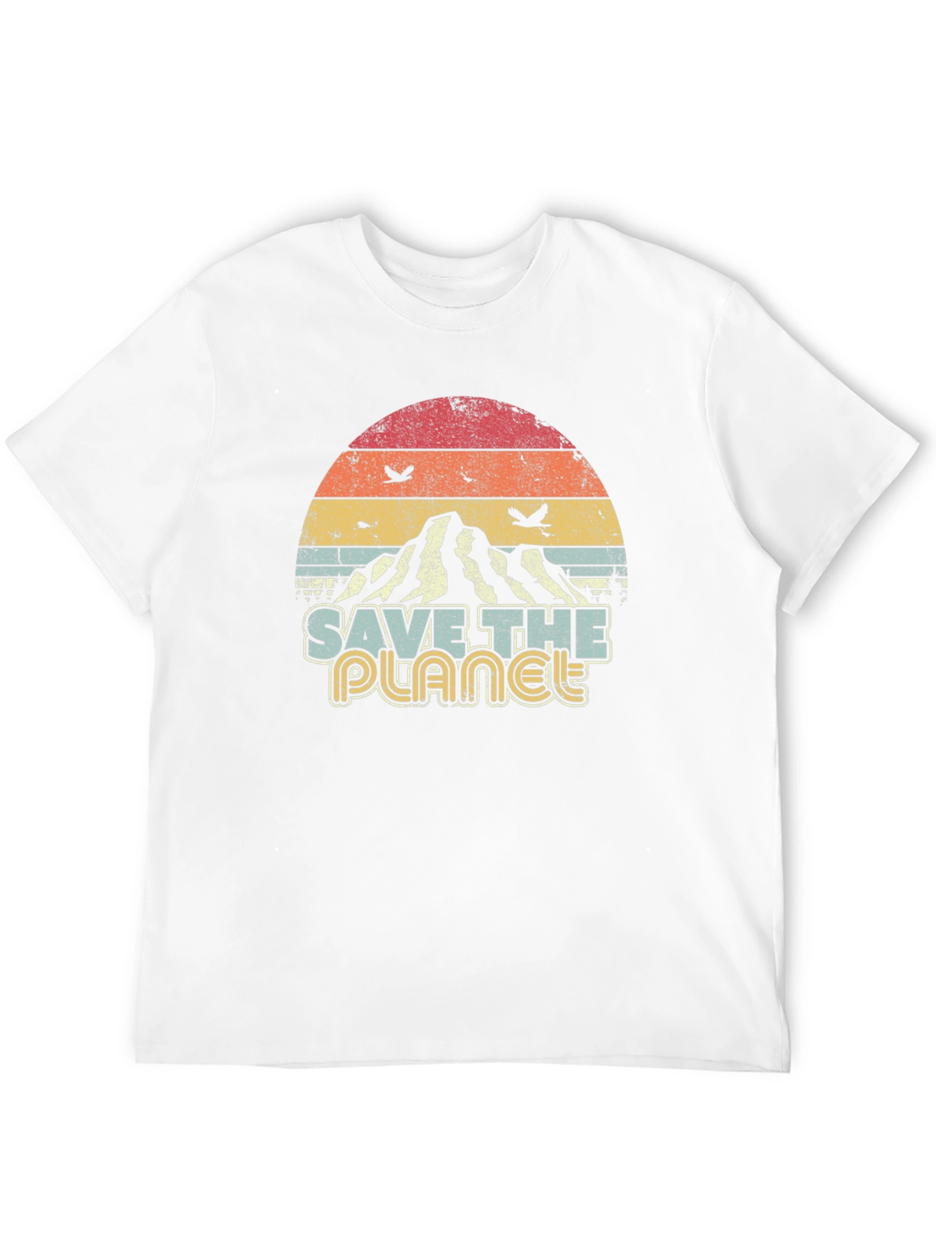 Save the Planet Retro Graphic T-Shirt