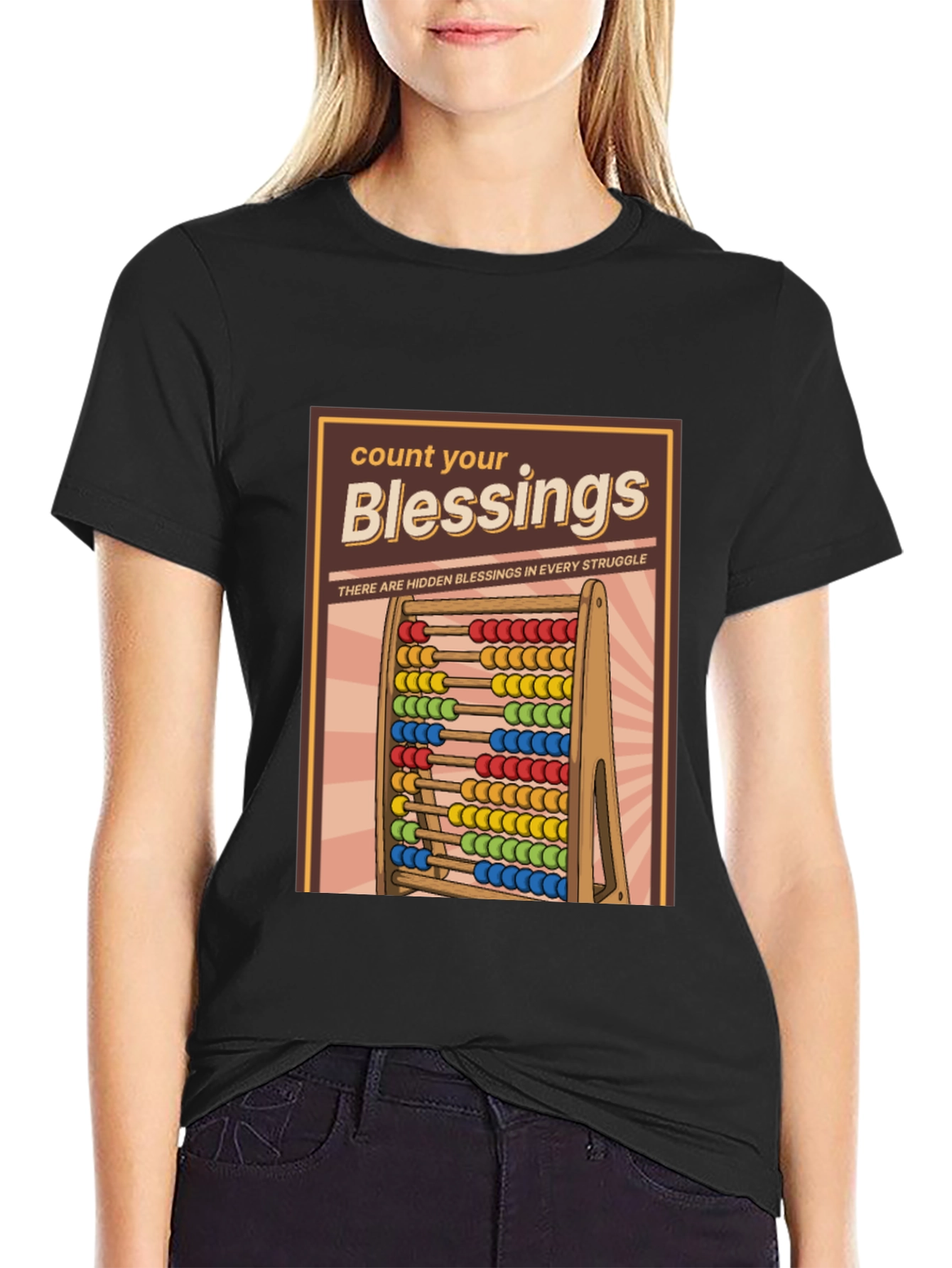 Count Your Blessings T-Shirt - Hidden Blessings in Struggle