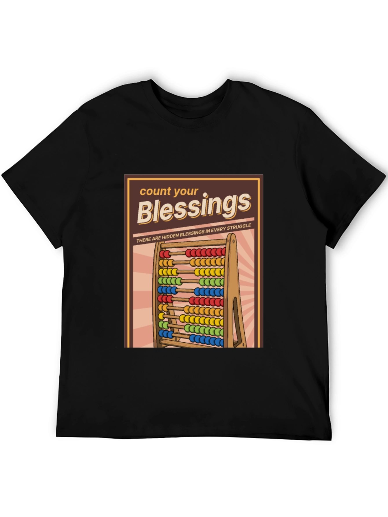 Count Your Blessings T-Shirt - Hidden Blessings in Struggle