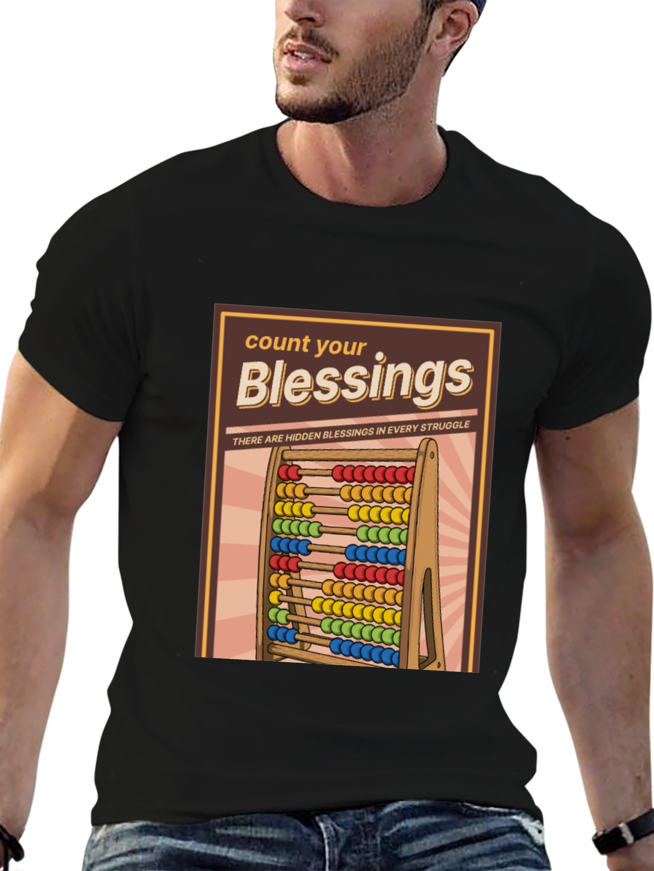 Count Your Blessings T-Shirt - Hidden Blessings in Struggle