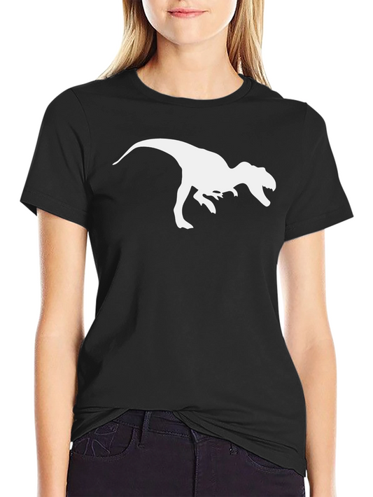 Dino T-Rex Graphic Tee - Black