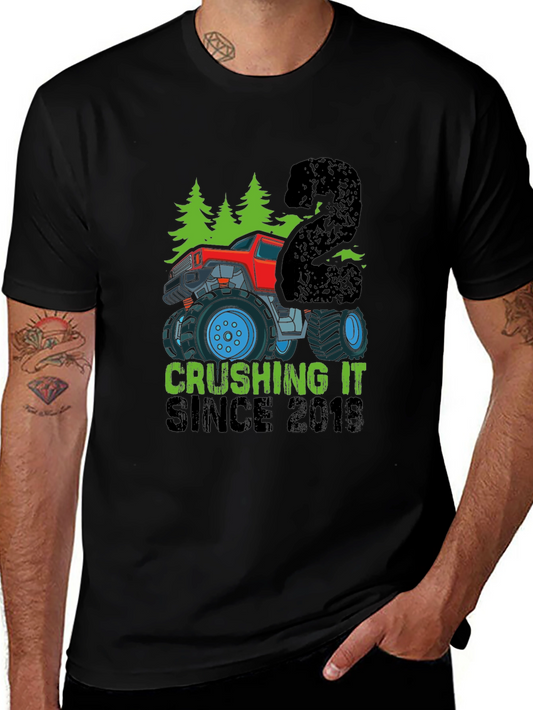Crushing It Since 2016 Kids Birthday Shirt