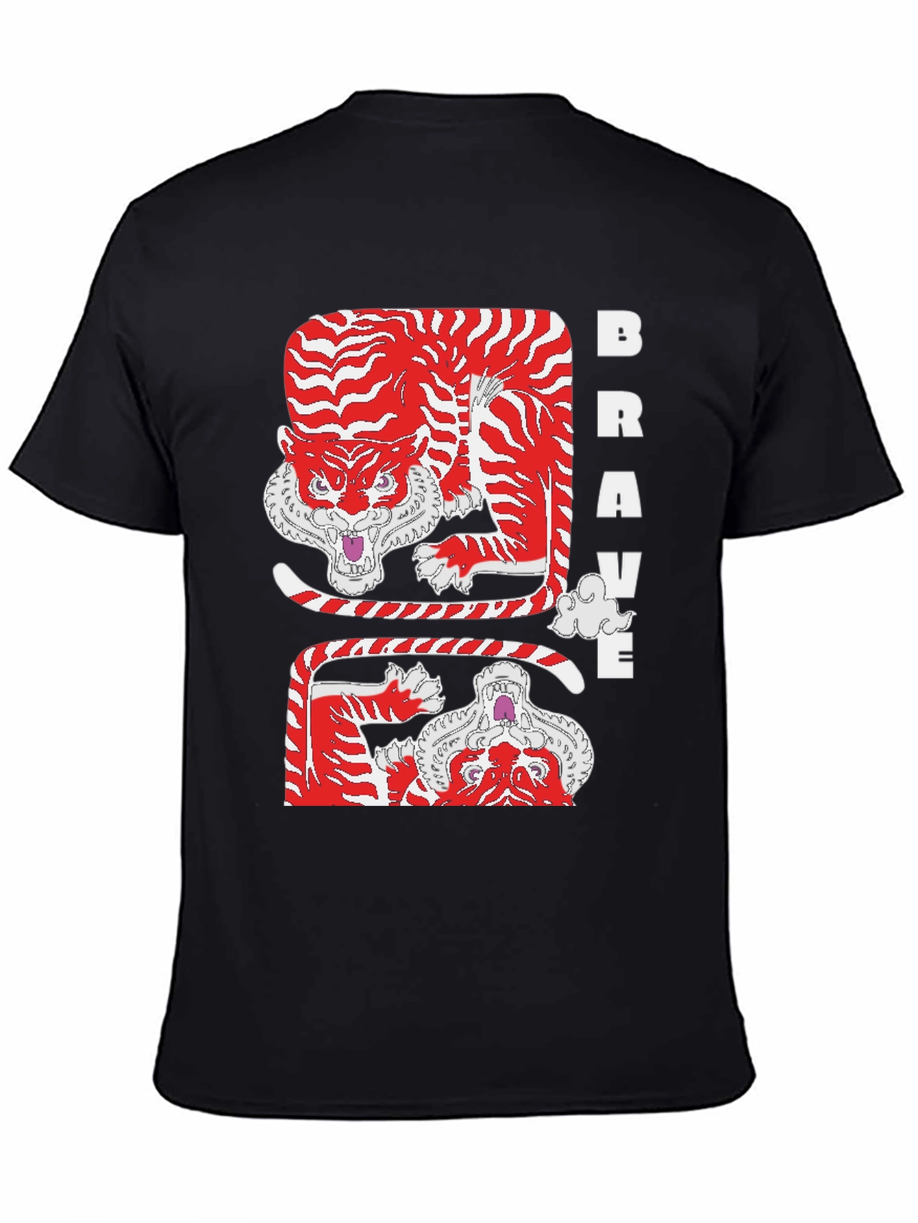 Brave Tiger Graphic Tee