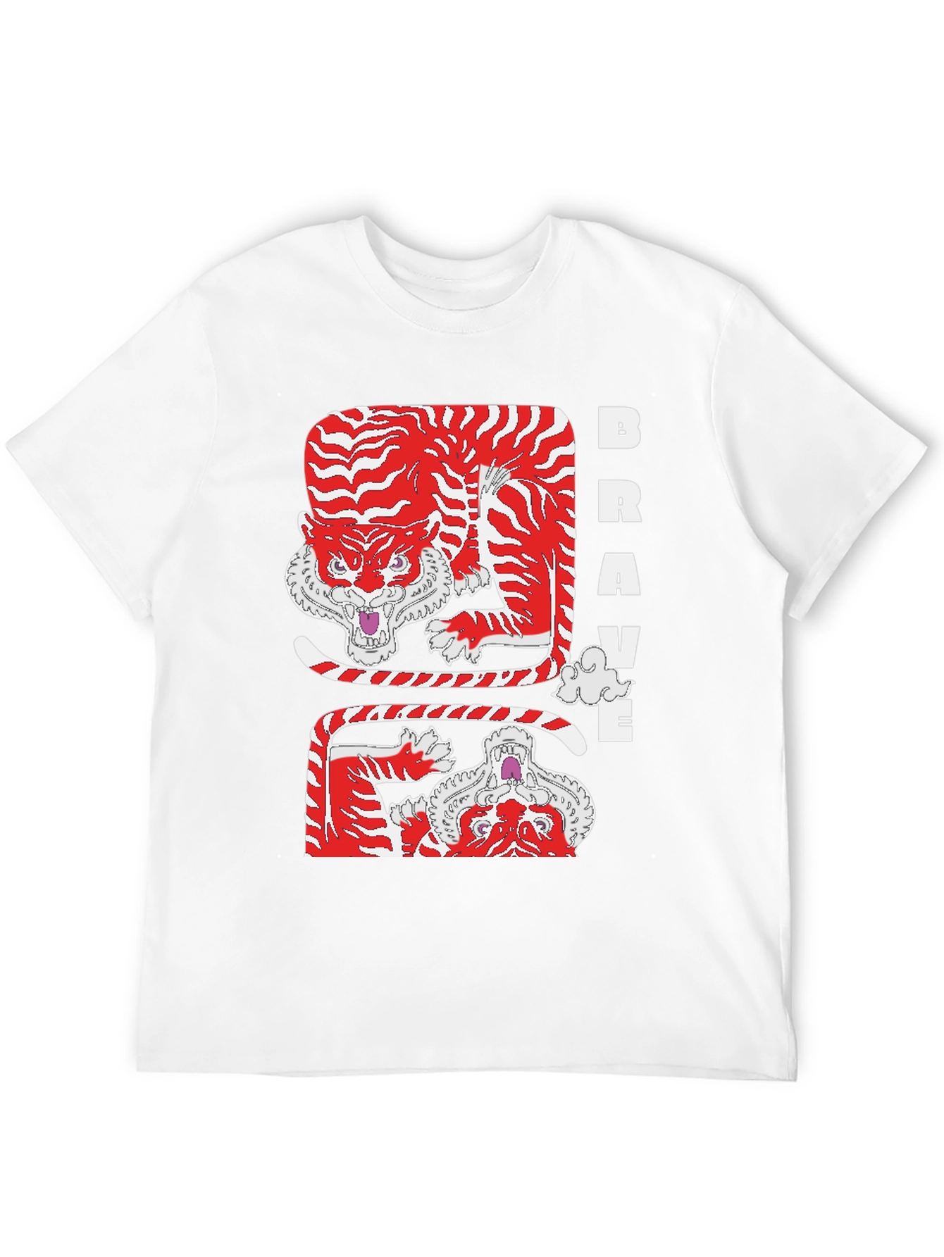 Brave Tiger Graphic Tee