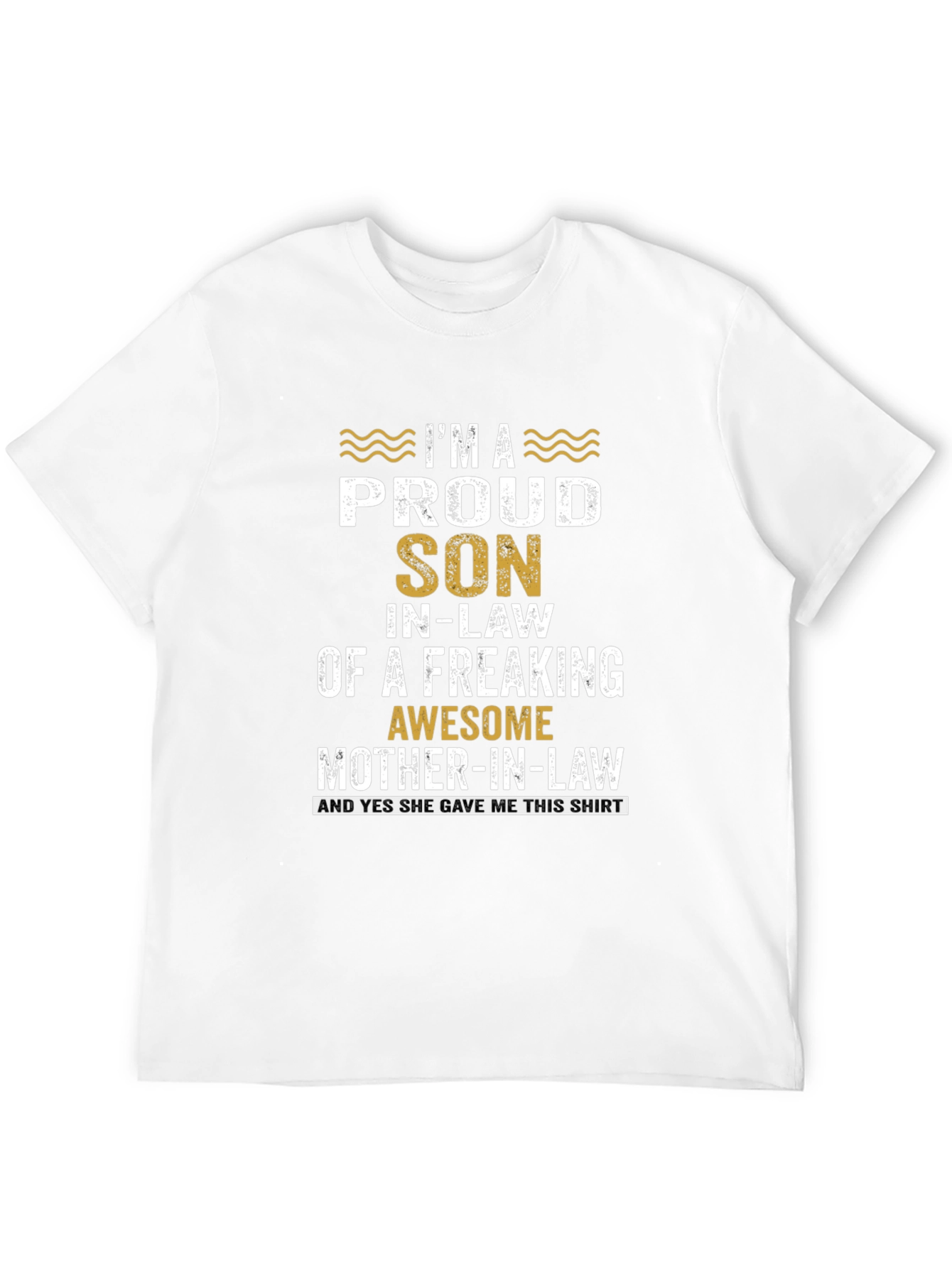 Proud Son-in-Law Graphic T-Shirt