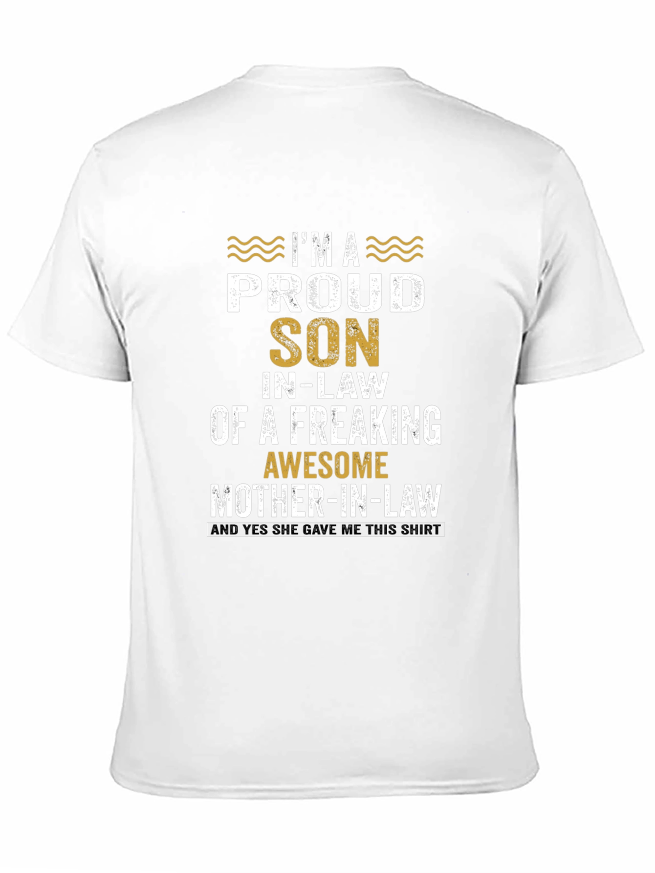 Proud Son-in-Law Graphic T-Shirt