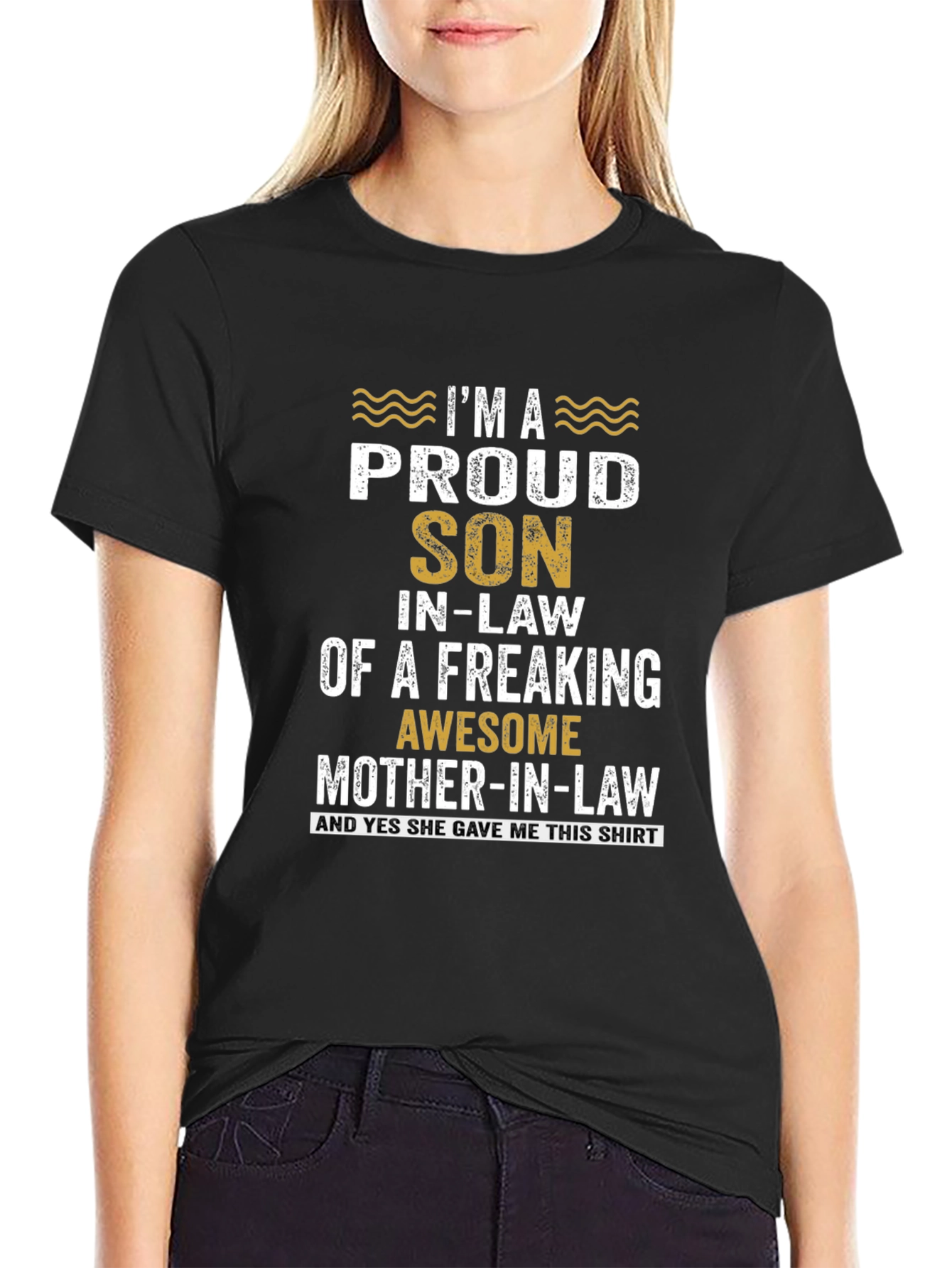 Proud Son-in-Law Graphic T-Shirt