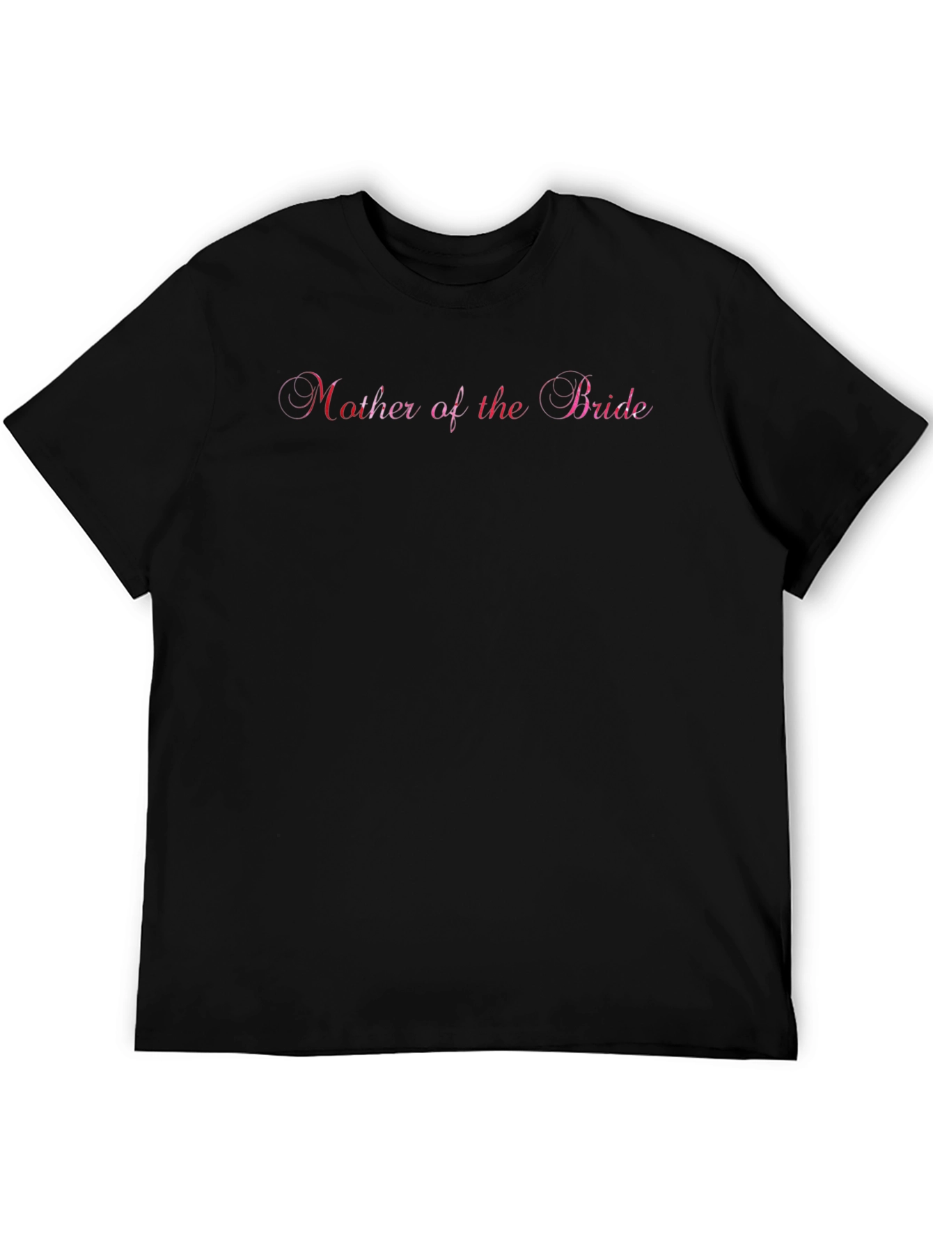 Mother of the Bride Graphic Tee - Black