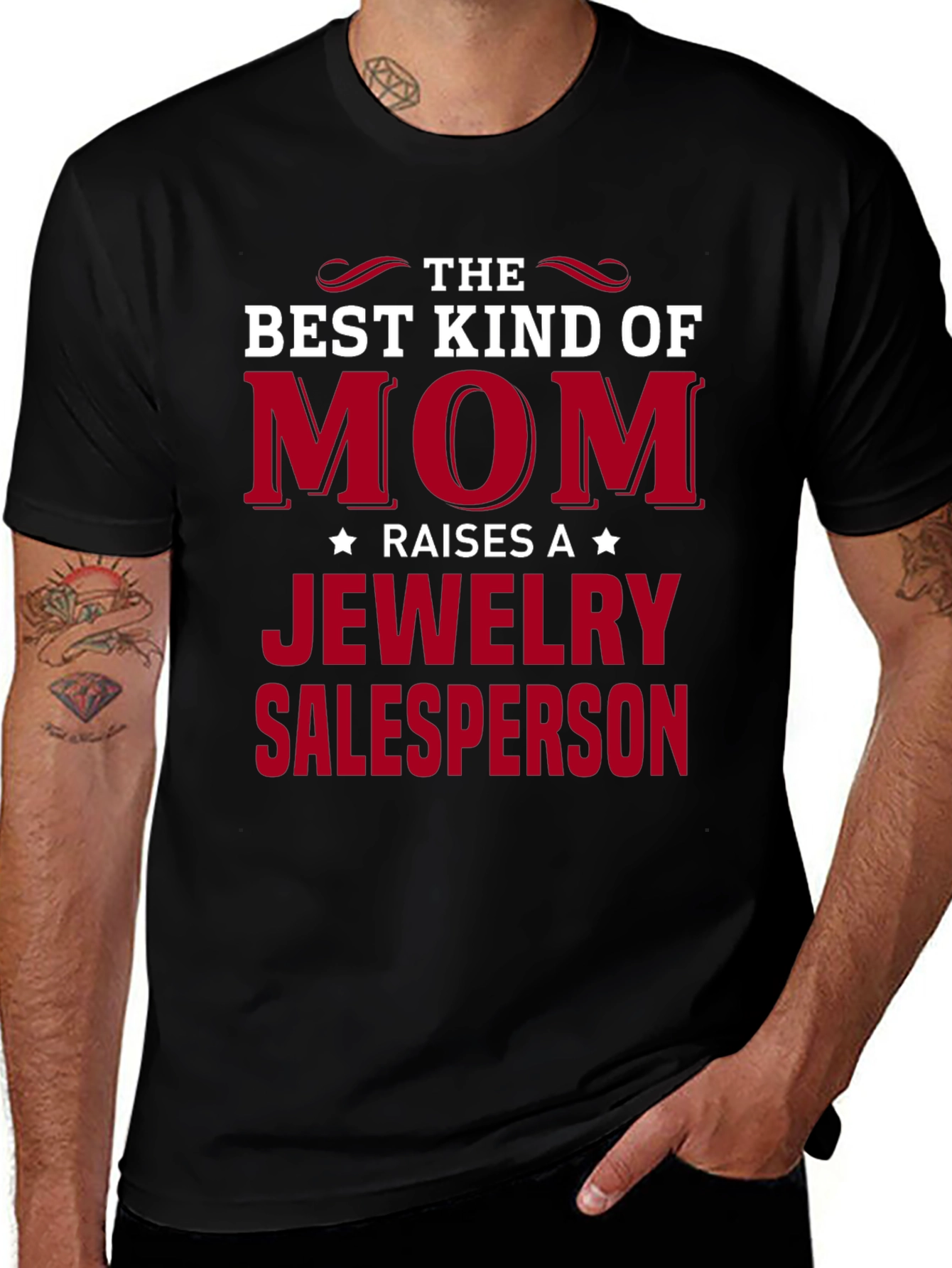 Best Kind of Mom Jewelry Salesperson T-Shirt