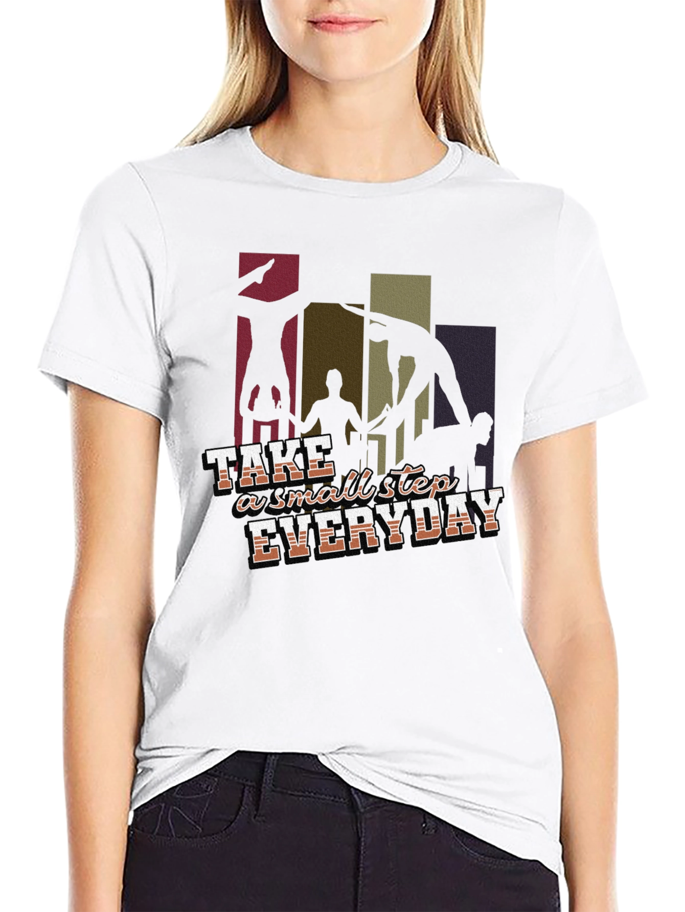 Motivational Acrobatic Silhouette Tee