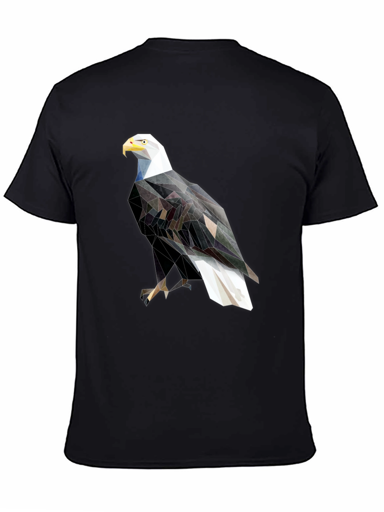 Geometric Eagle Graphic T-Shirt