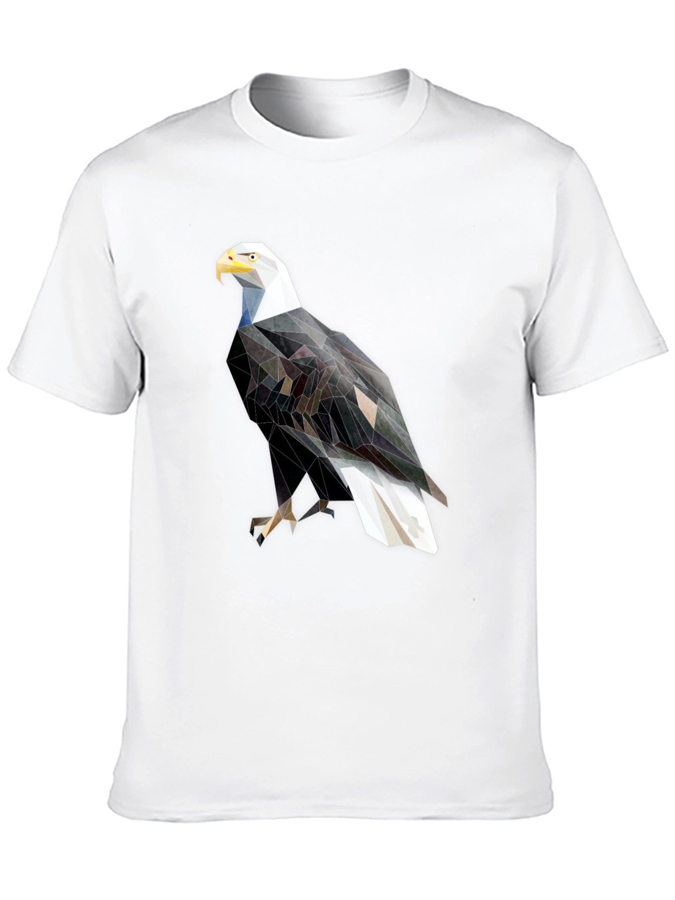 Geometric Eagle Graphic T-Shirt