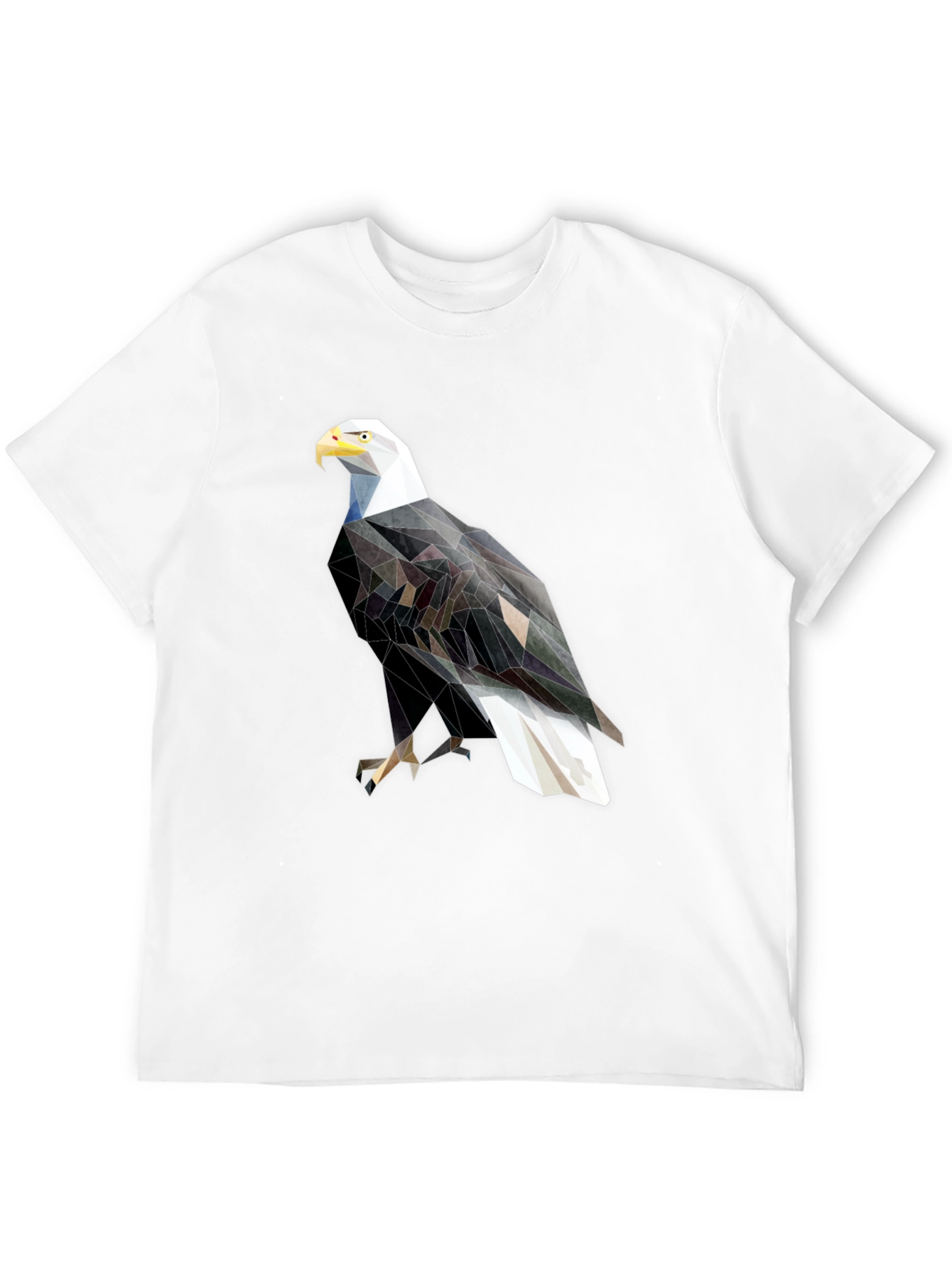 Geometric Eagle Graphic T-Shirt