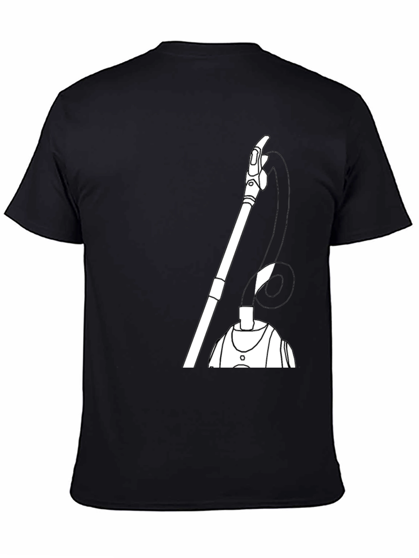 Vacuum Cleaner Graphic T-Shirt - Clean Style