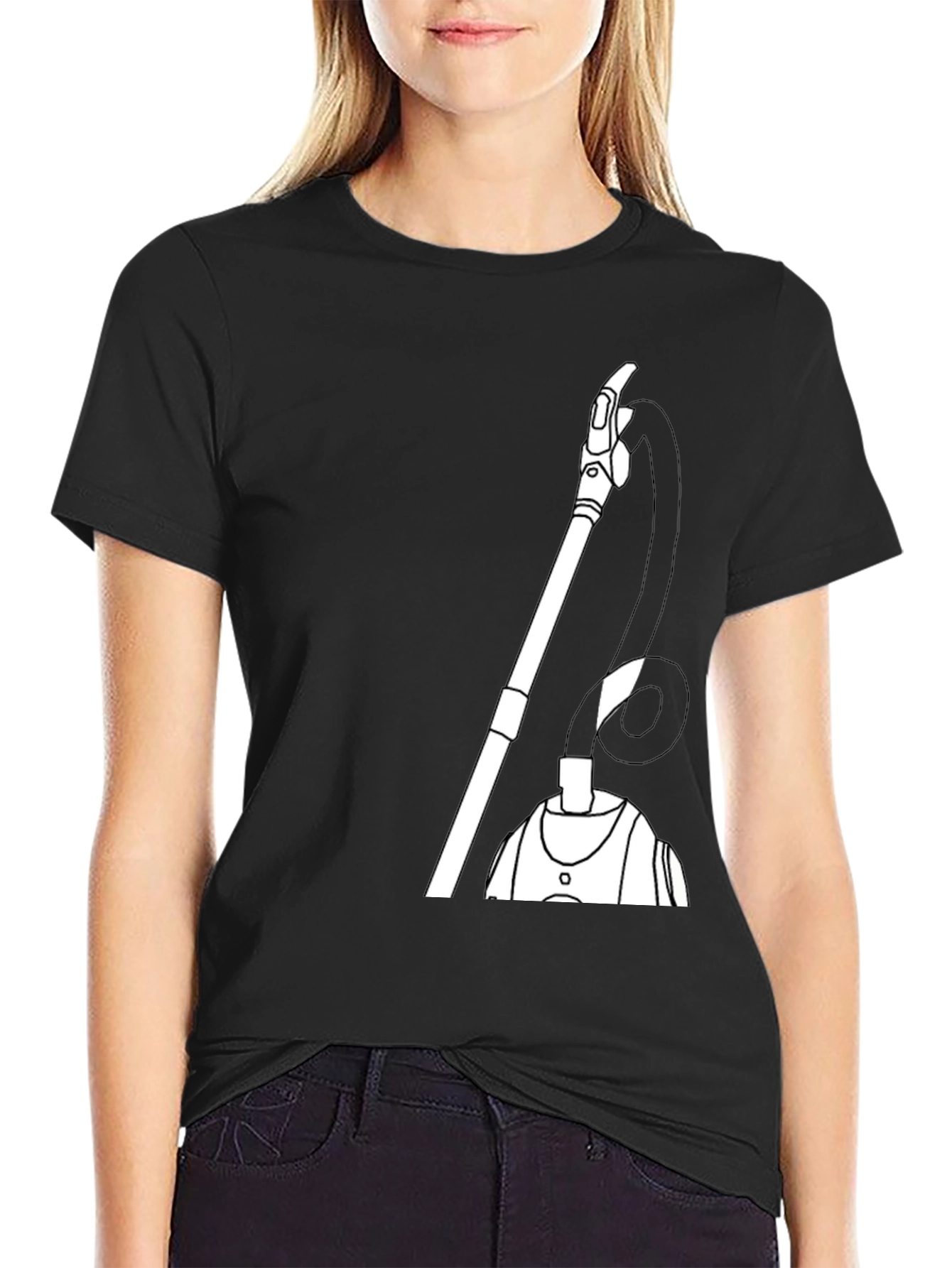 Vacuum Cleaner Graphic T-Shirt - Clean Style