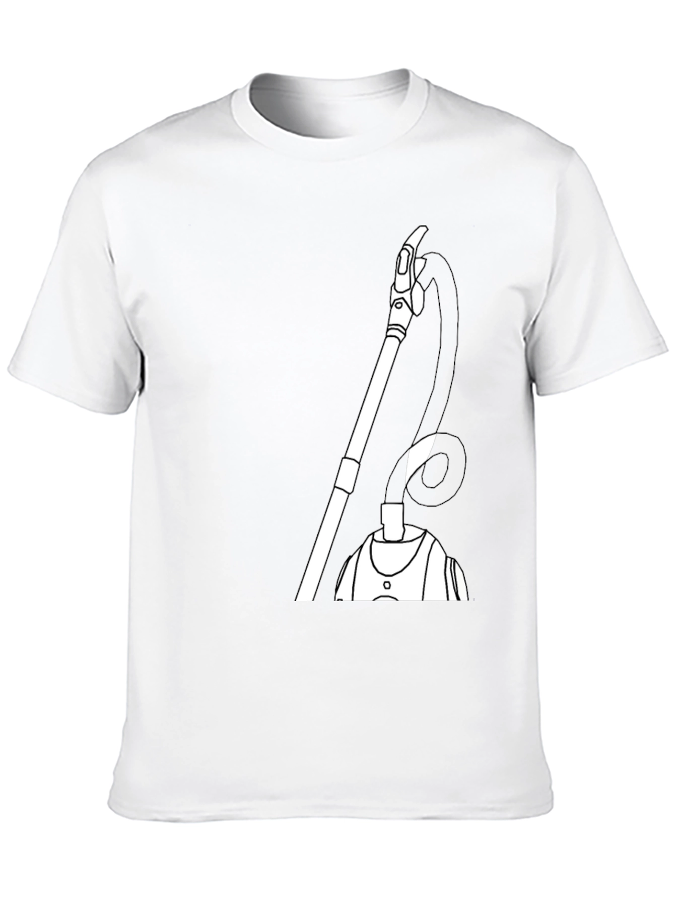Vacuum Cleaner Graphic T-Shirt - Clean Style