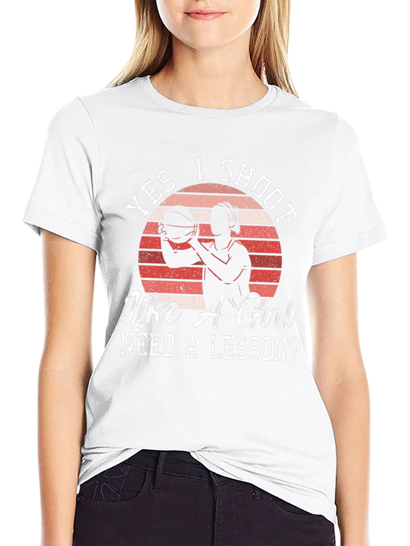 Yes I Shoot Like A Girl T-Shirt