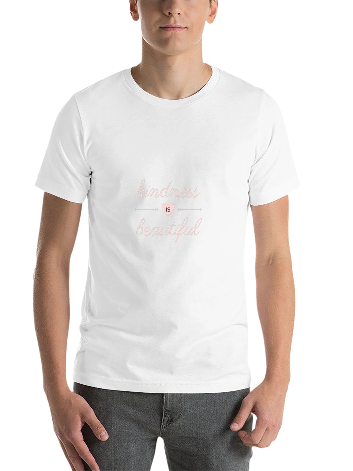 Kindness Is Beautiful Black T-Shirt