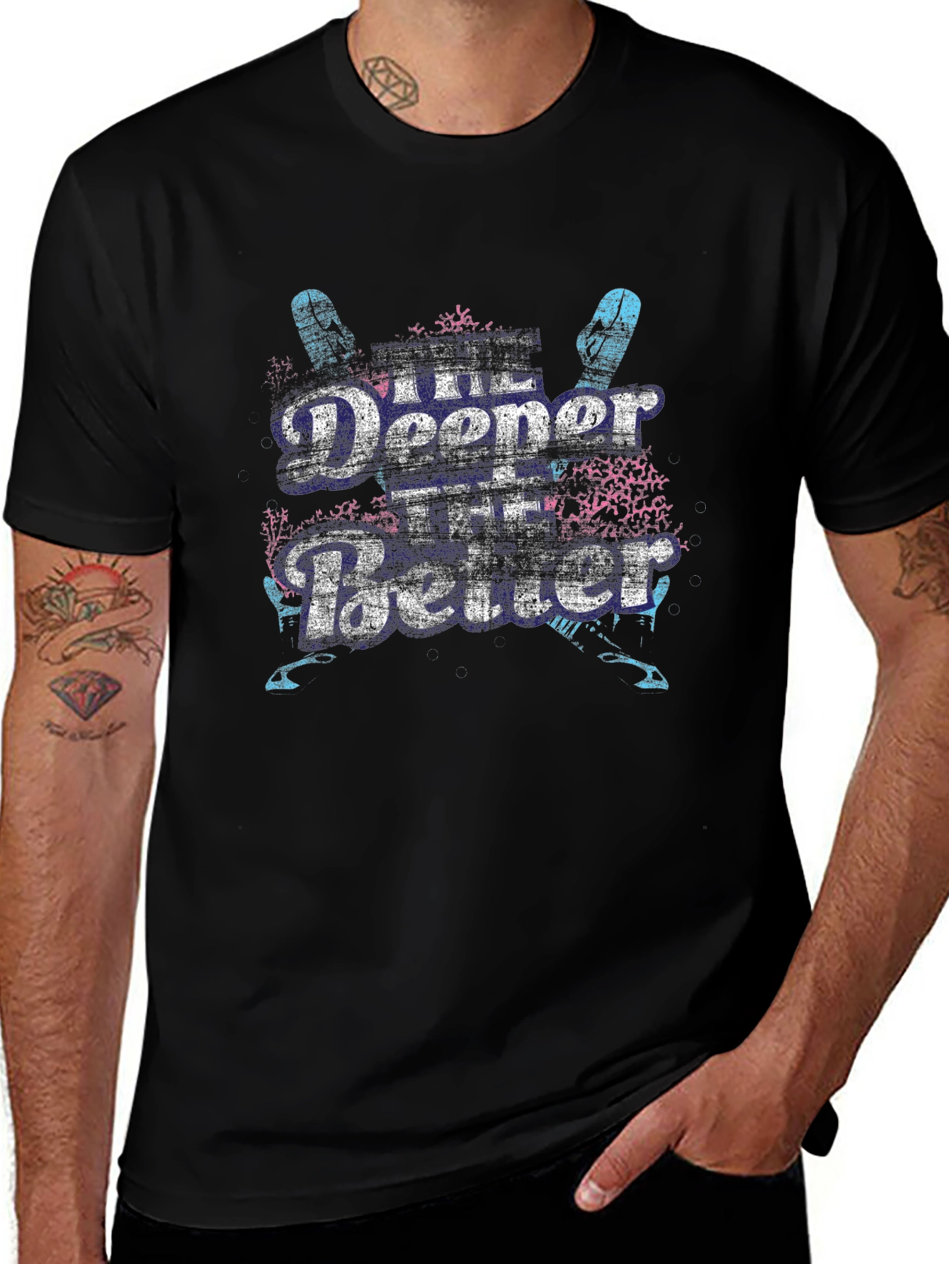 The Deeper The Better Graphic Tee