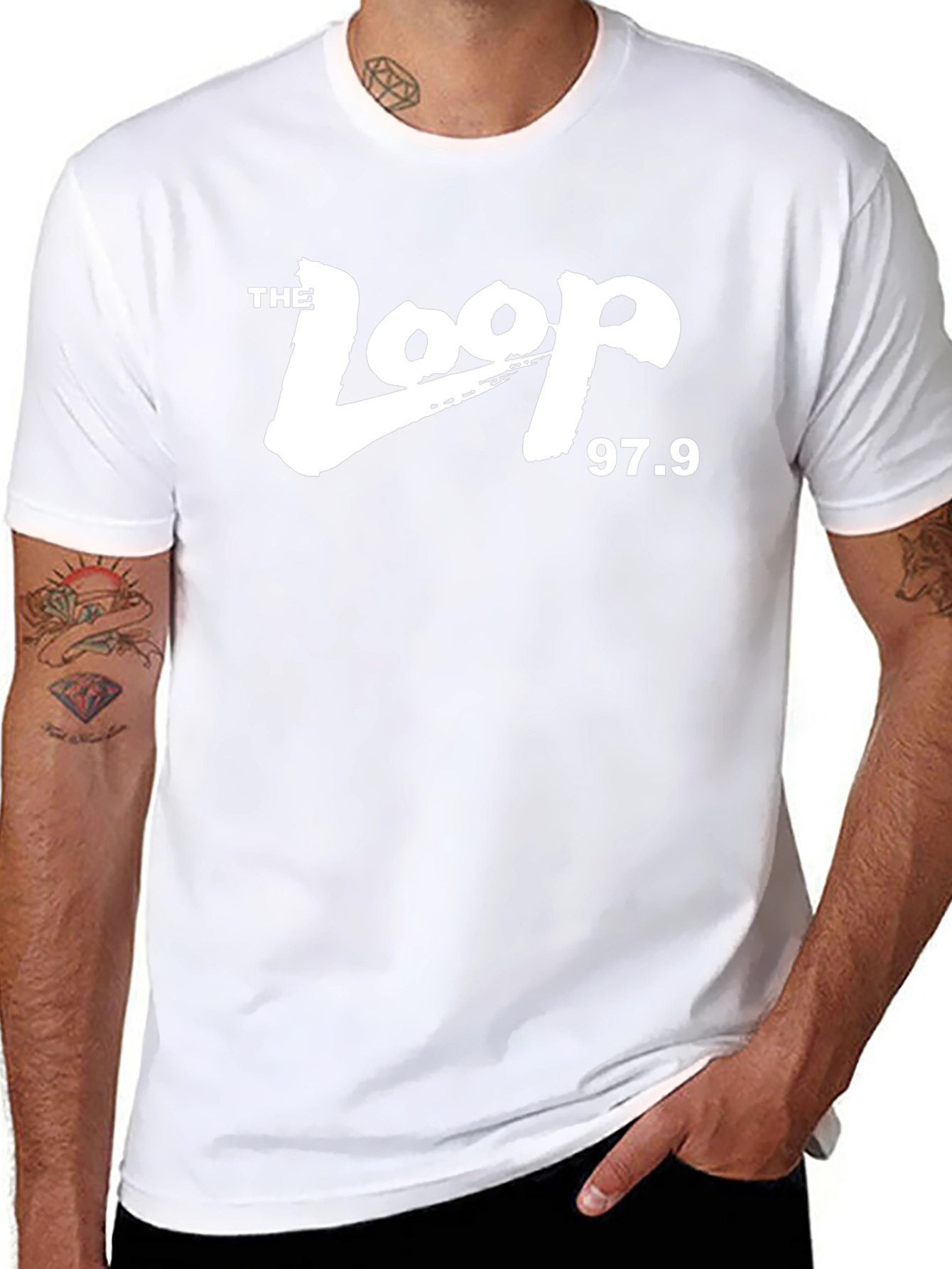 The Loop 97.9 Black T-Shirt