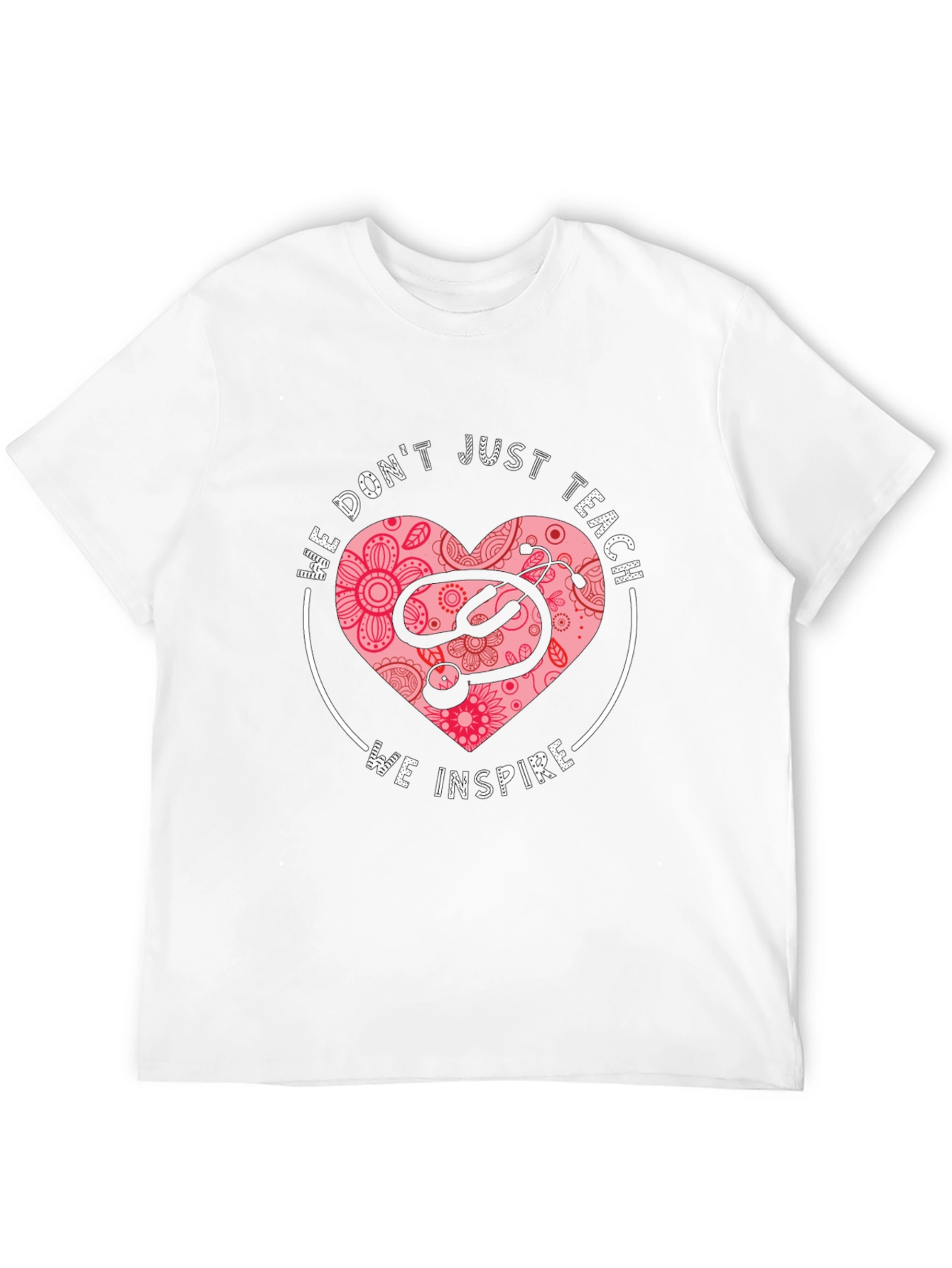 Teacher Inspiration Heart T-Shirt
