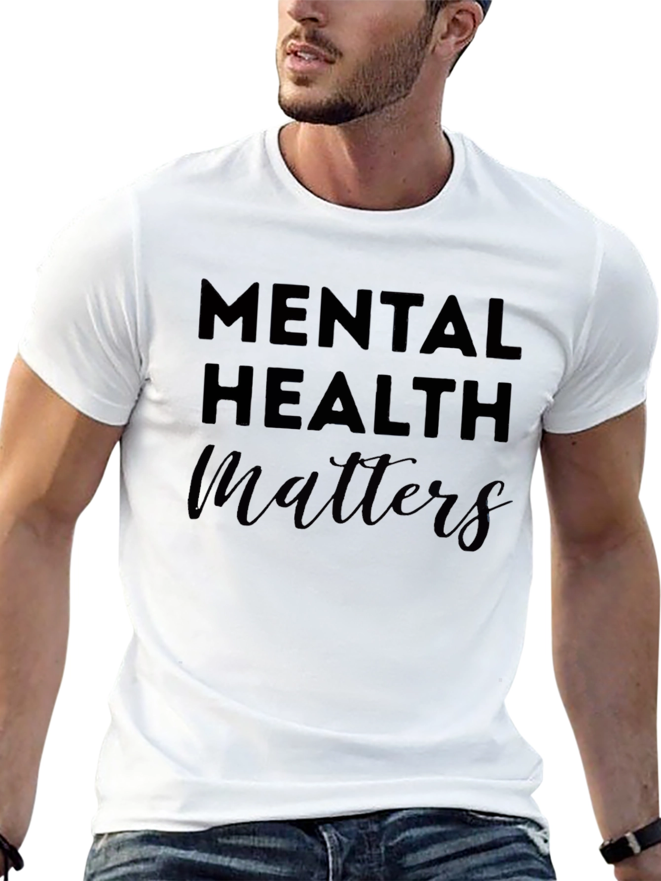 Mental Health Matters Black T-Shirt