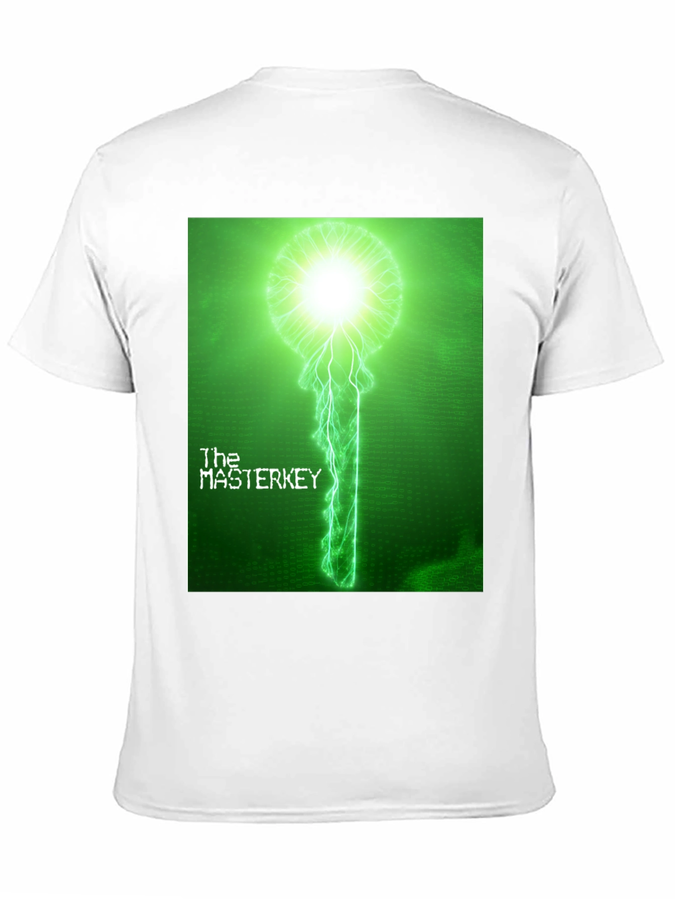 The Master Key T-Shirt - Electric Green Graphic Tee