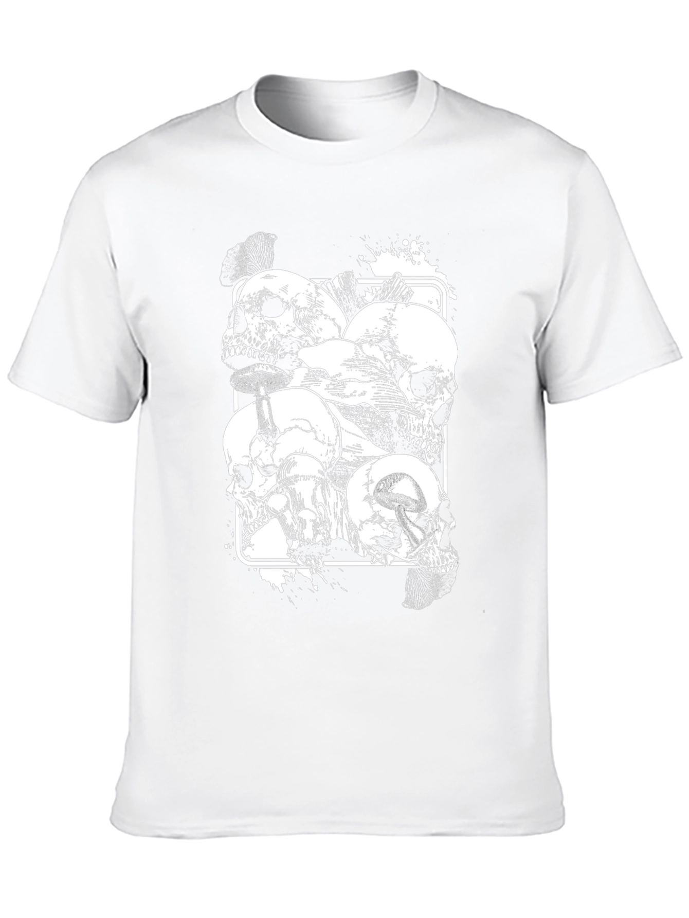 Skull Pile Graphic T-Shirt