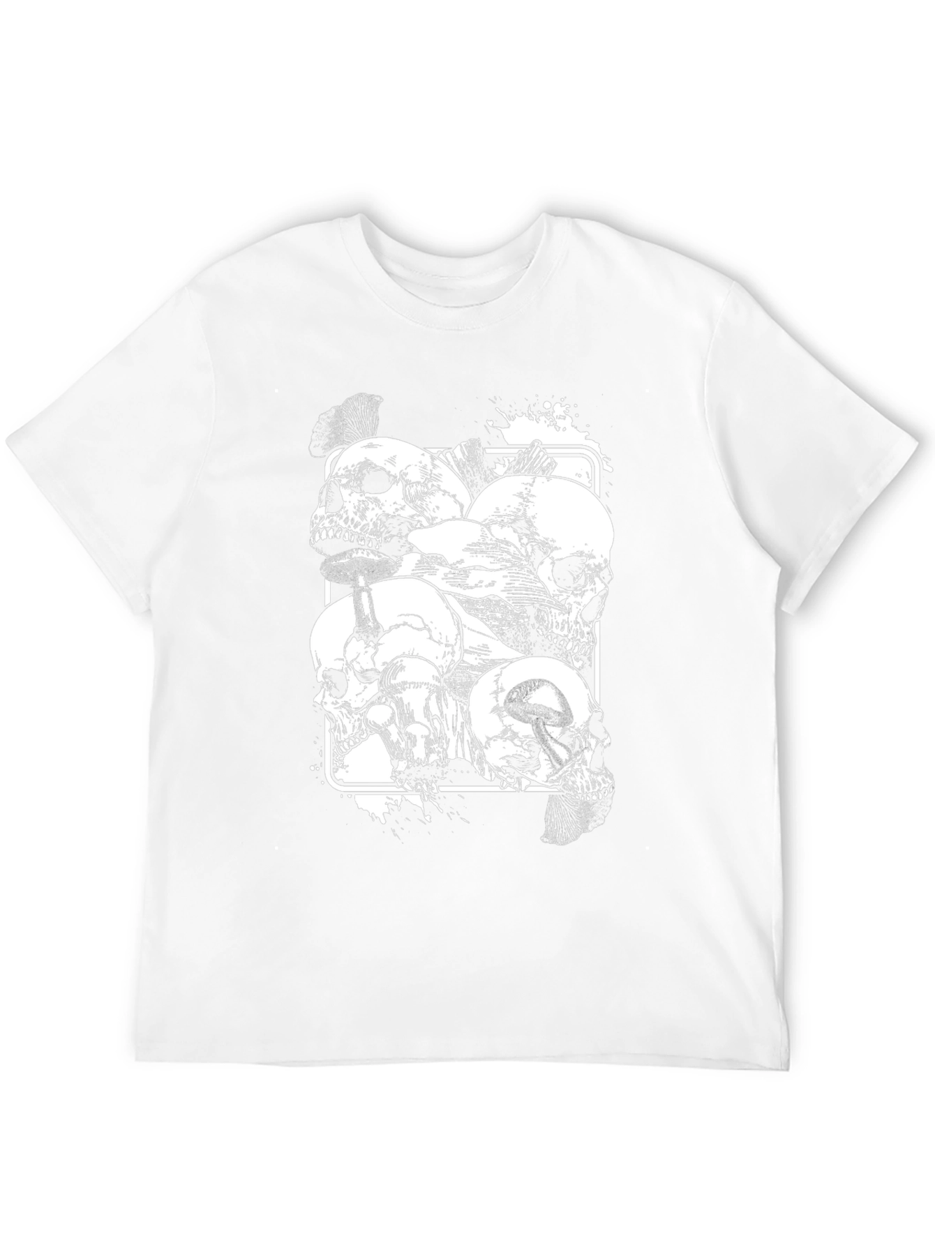 Skull Pile Graphic T-Shirt