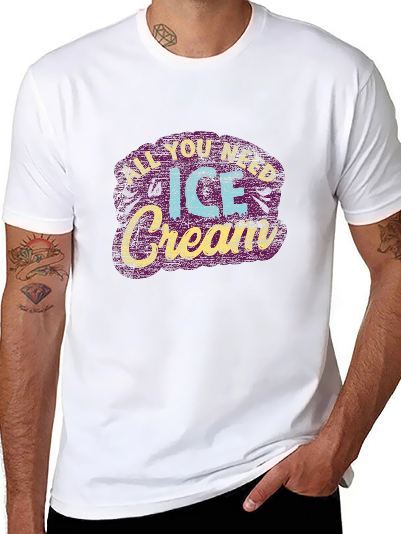 All You Need Is Ice Cream Graphic Tee