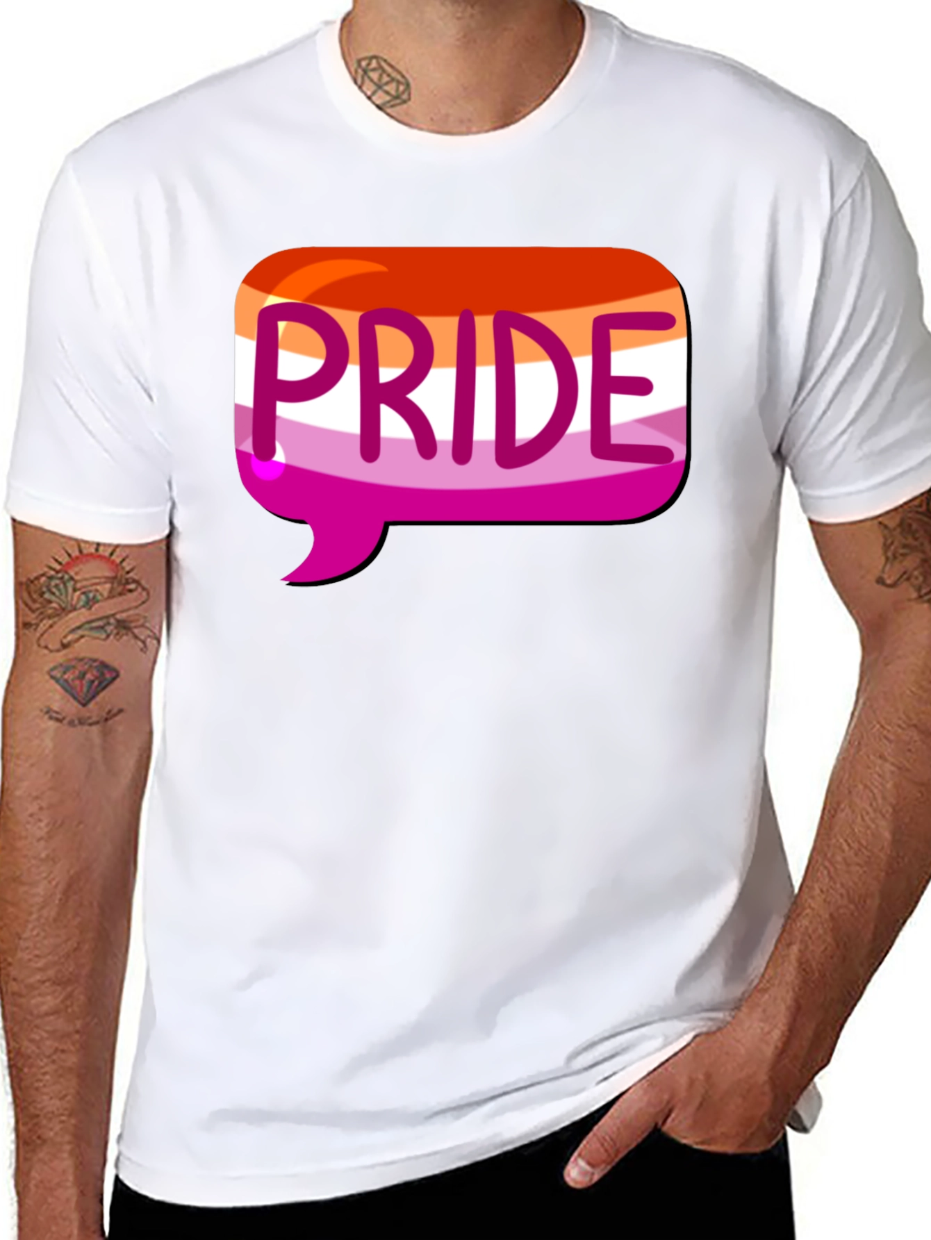 Pride Lesbian Flag T-Shirt