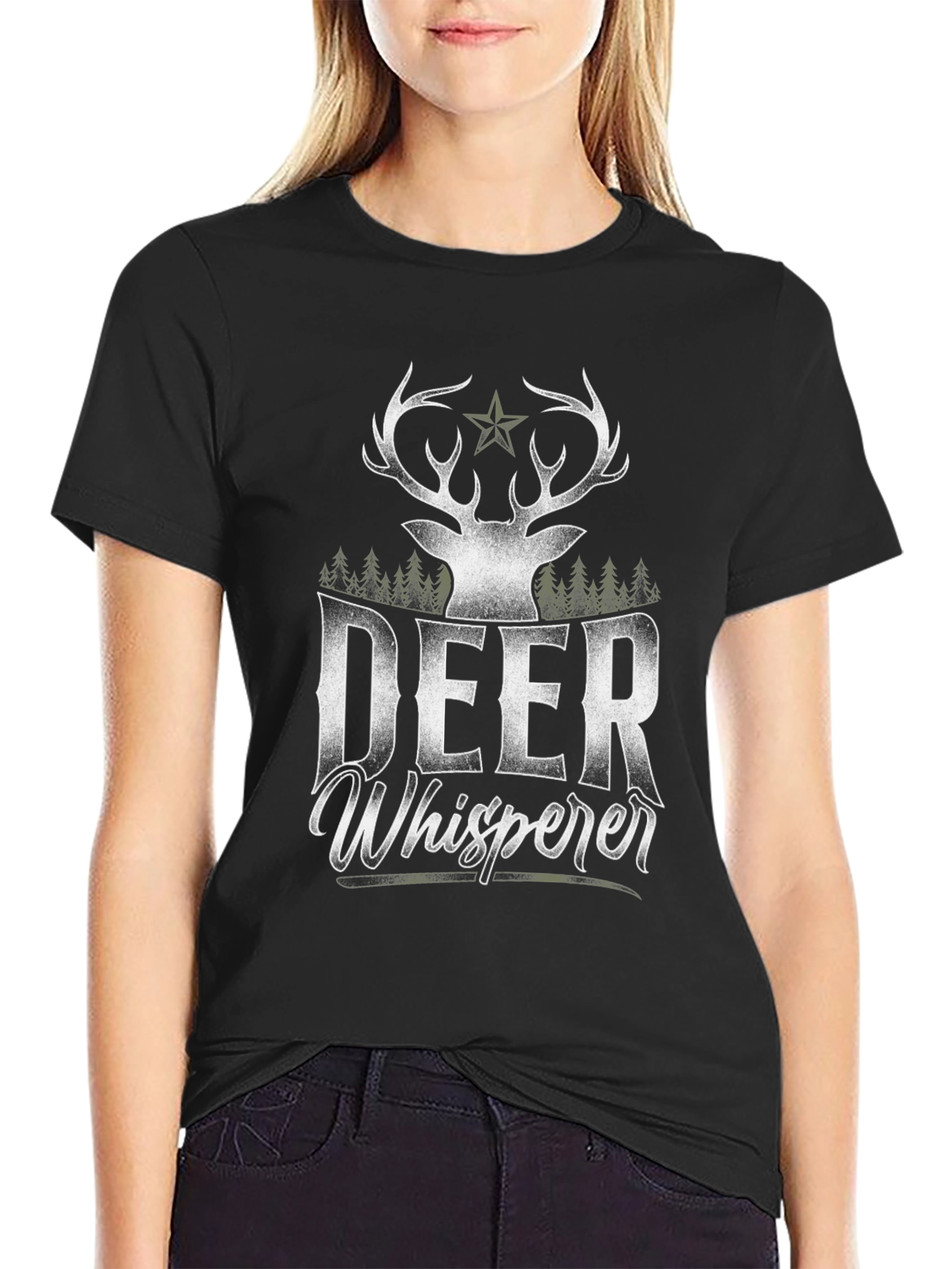 Deer Whisperer Graphic Tee - Hunting Season Apparel