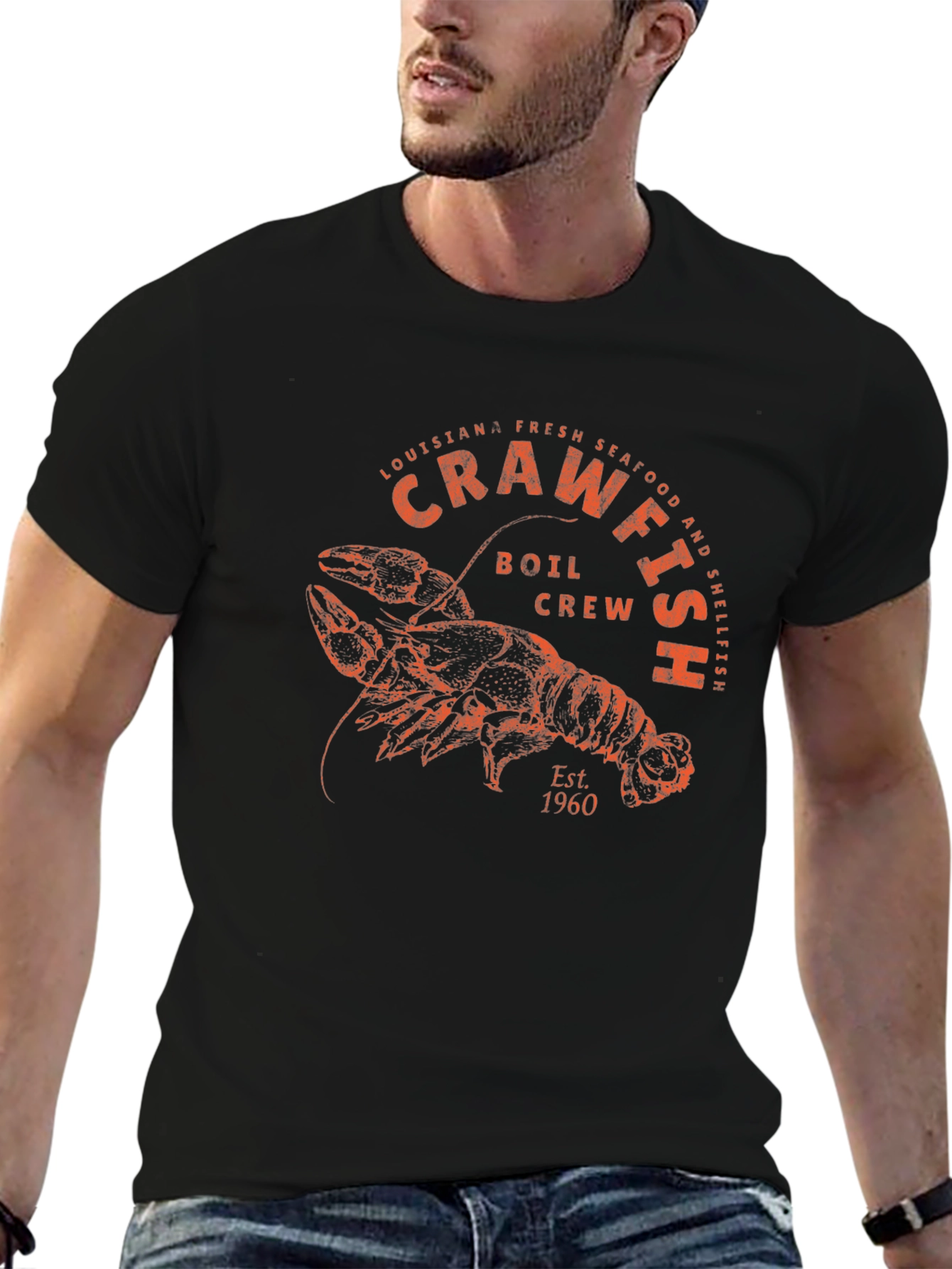 Crawfish Boil Crew Graphic T-Shirt