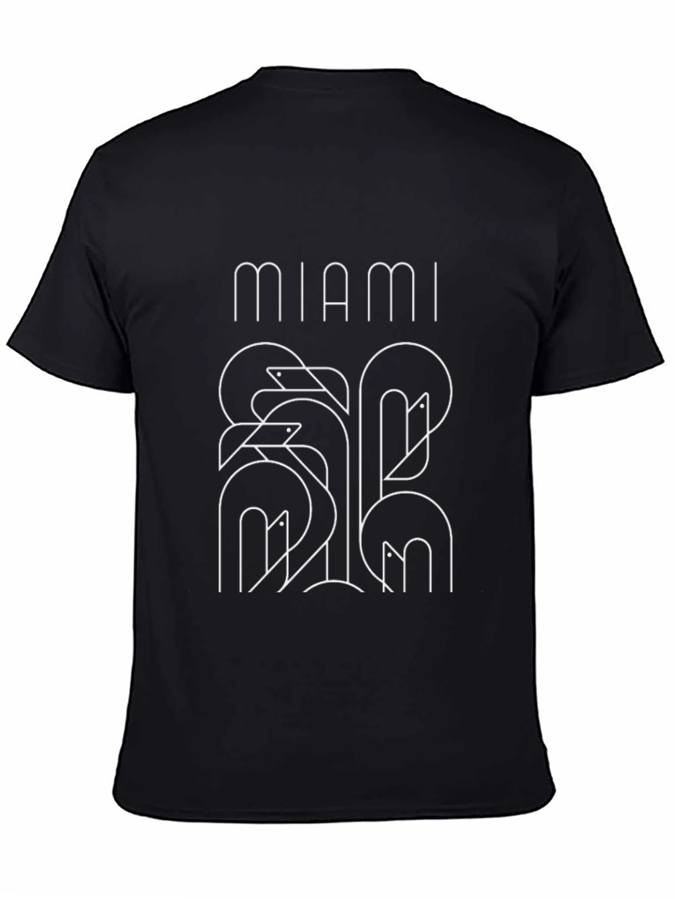 Miami Flamingo Graphic T-Shirt - Minimalist Design