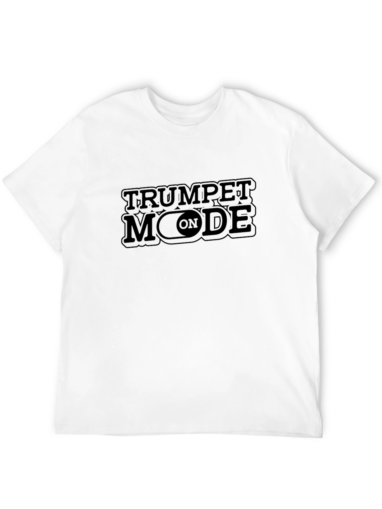 Trumpet Mode Graphic T-Shirt - Musician Humor Tee