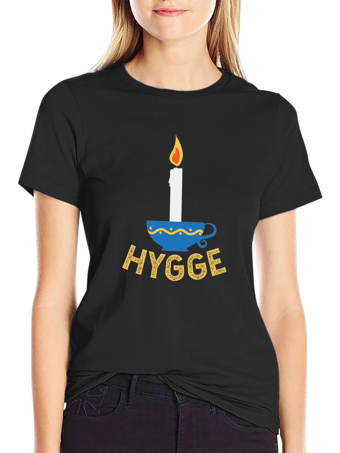 Hygge Candle Comfort Graphic Tee